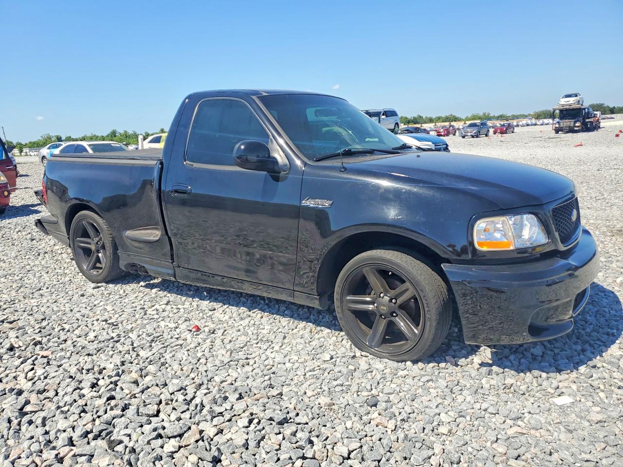 2000 Ford F150 Svt Lightning Black vin: 2FTZF073XYCA75475