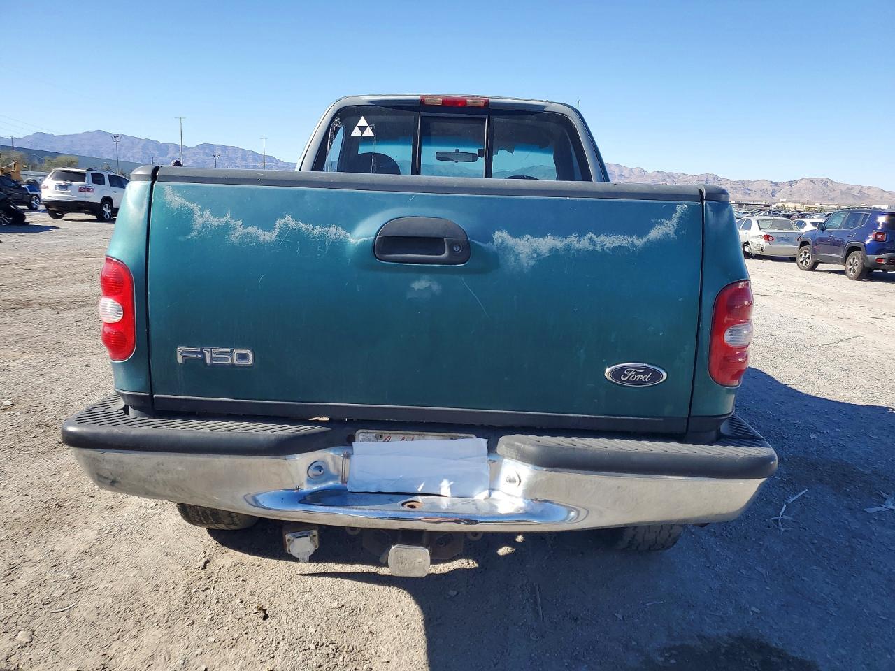 1998 Ford F150 Зеленый vin: 2FTZF08W5WCA47847