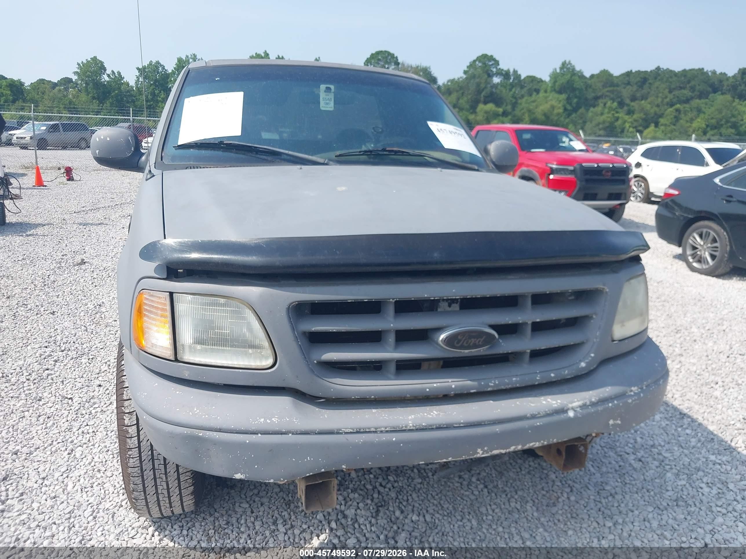 2000 Ford F-150 Work Series/xl/xlt Gray vin: 2FTZF1720YCA29795