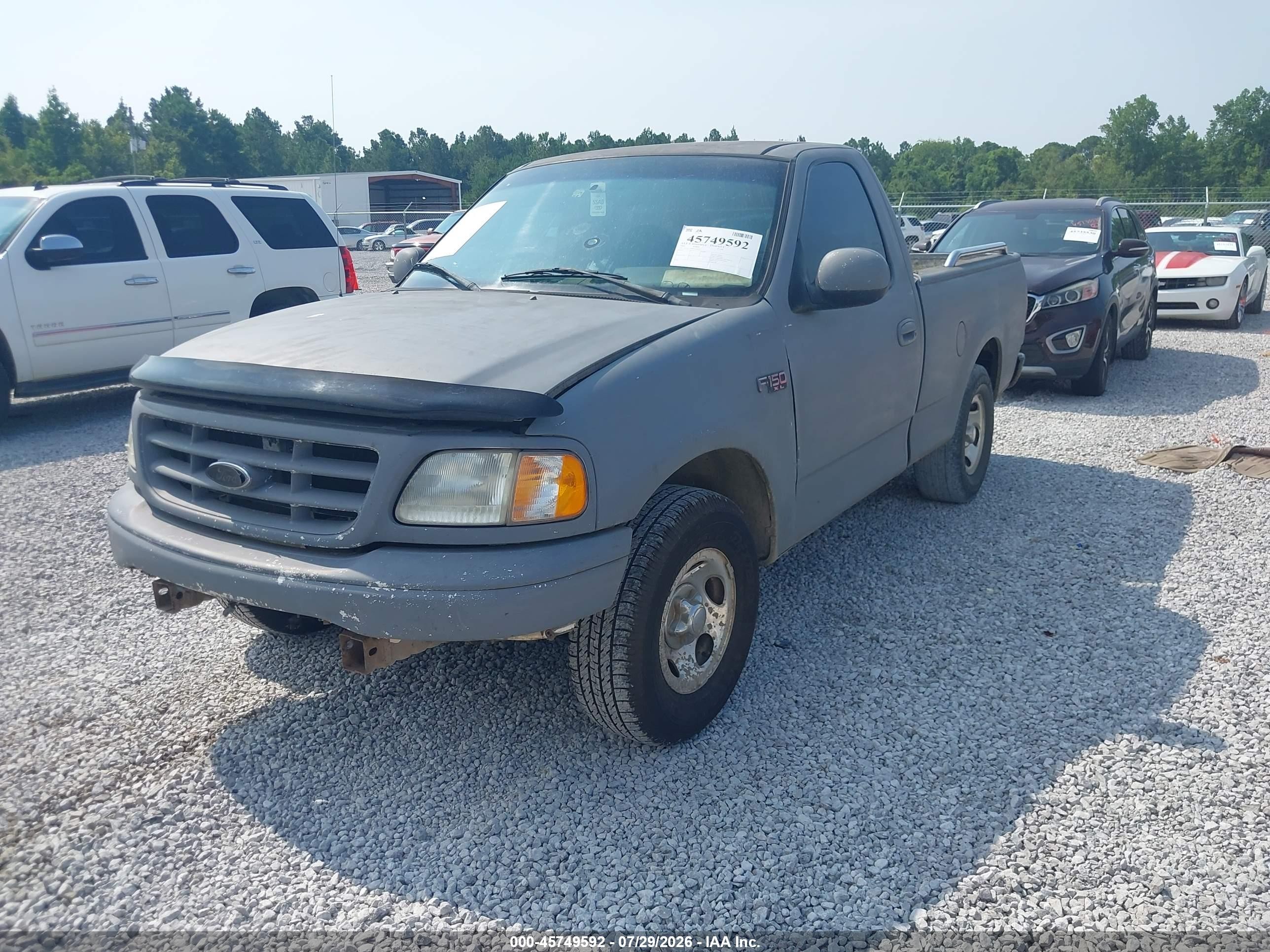 2000 Ford F-150 Work Series/xl/xlt Gray vin: 2FTZF1720YCA29795