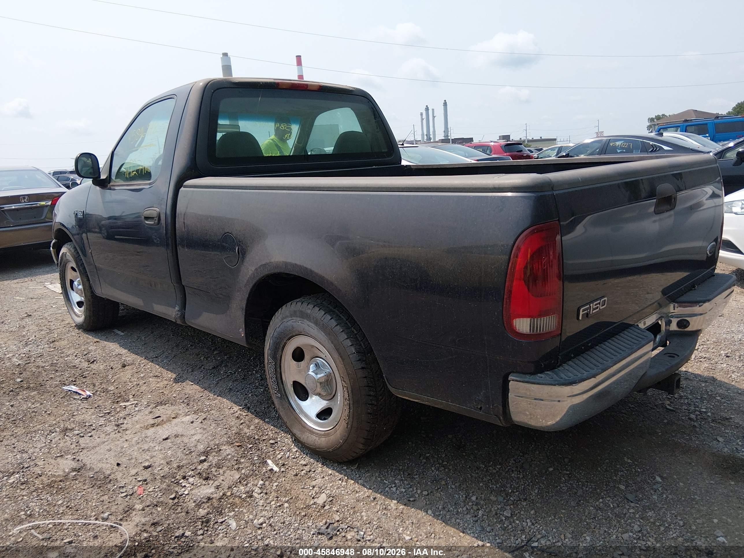 2001 Ford F-150 Xl/xlt Dark Blue vin: 2FTZF17211CA30671