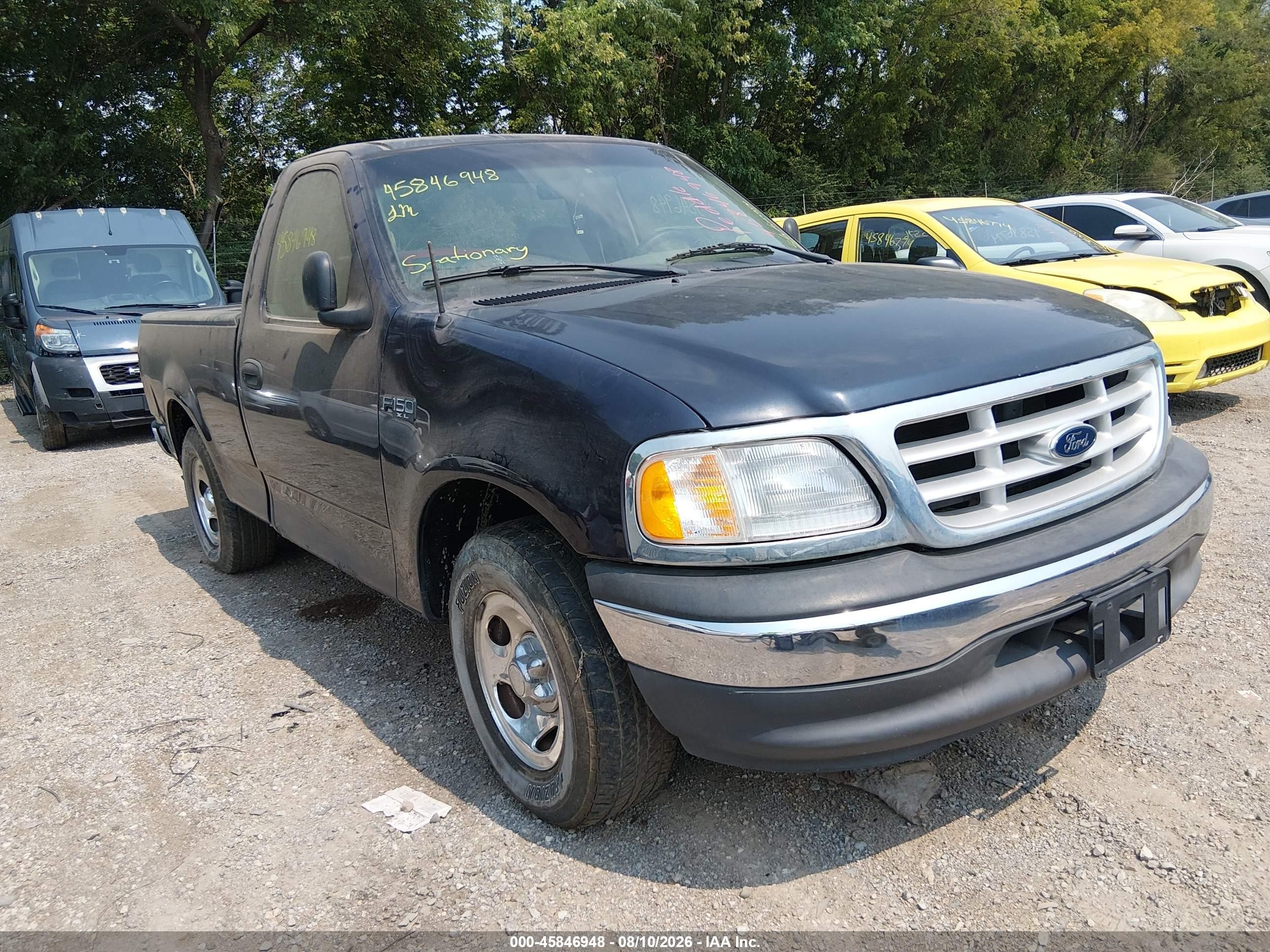 2001 Ford F-150 Xl/xlt Dark Blue vin: 2FTZF17211CA30671