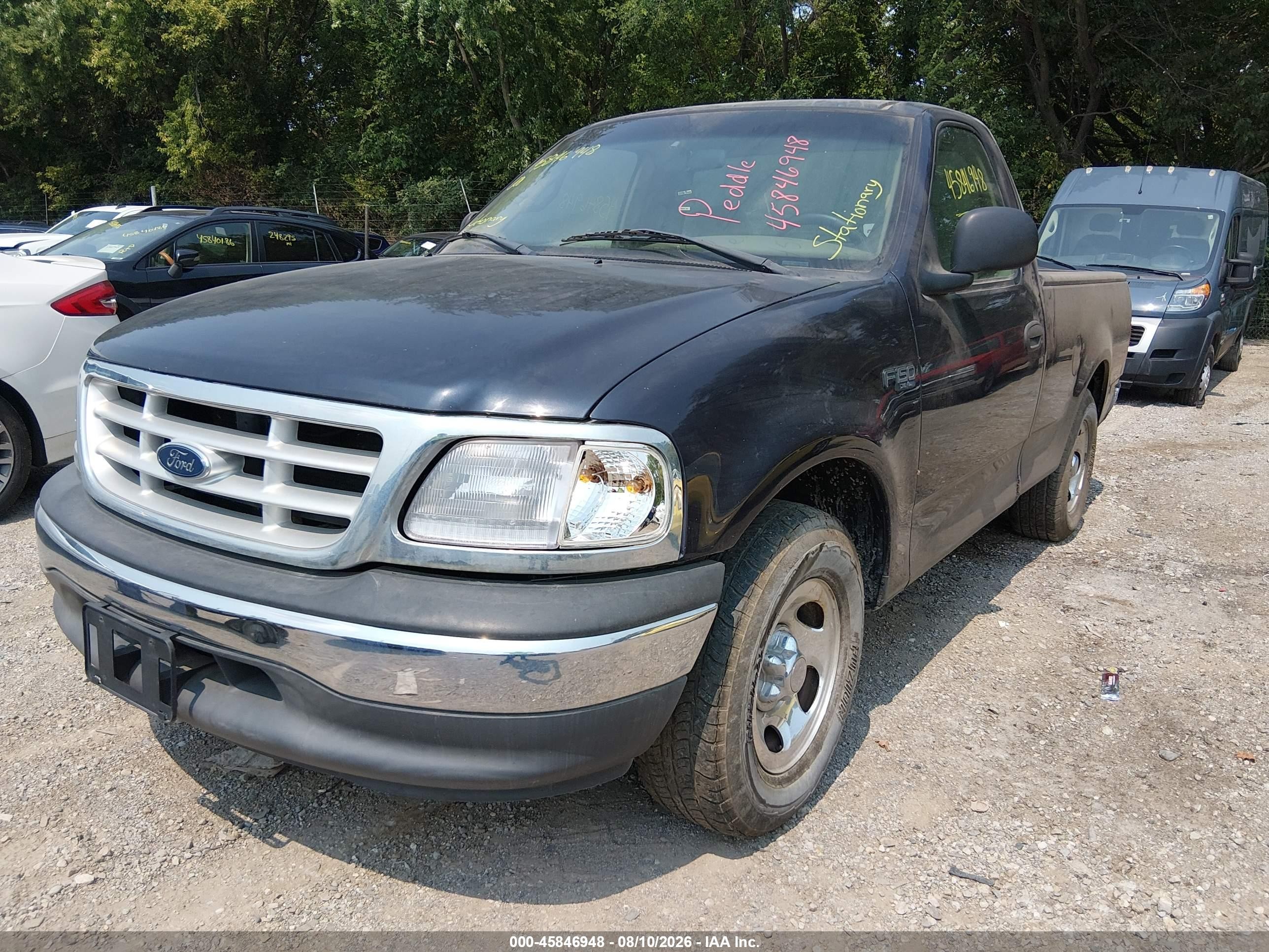 2001 Ford F-150 Xl/xlt Dark Blue vin: 2FTZF17211CA30671