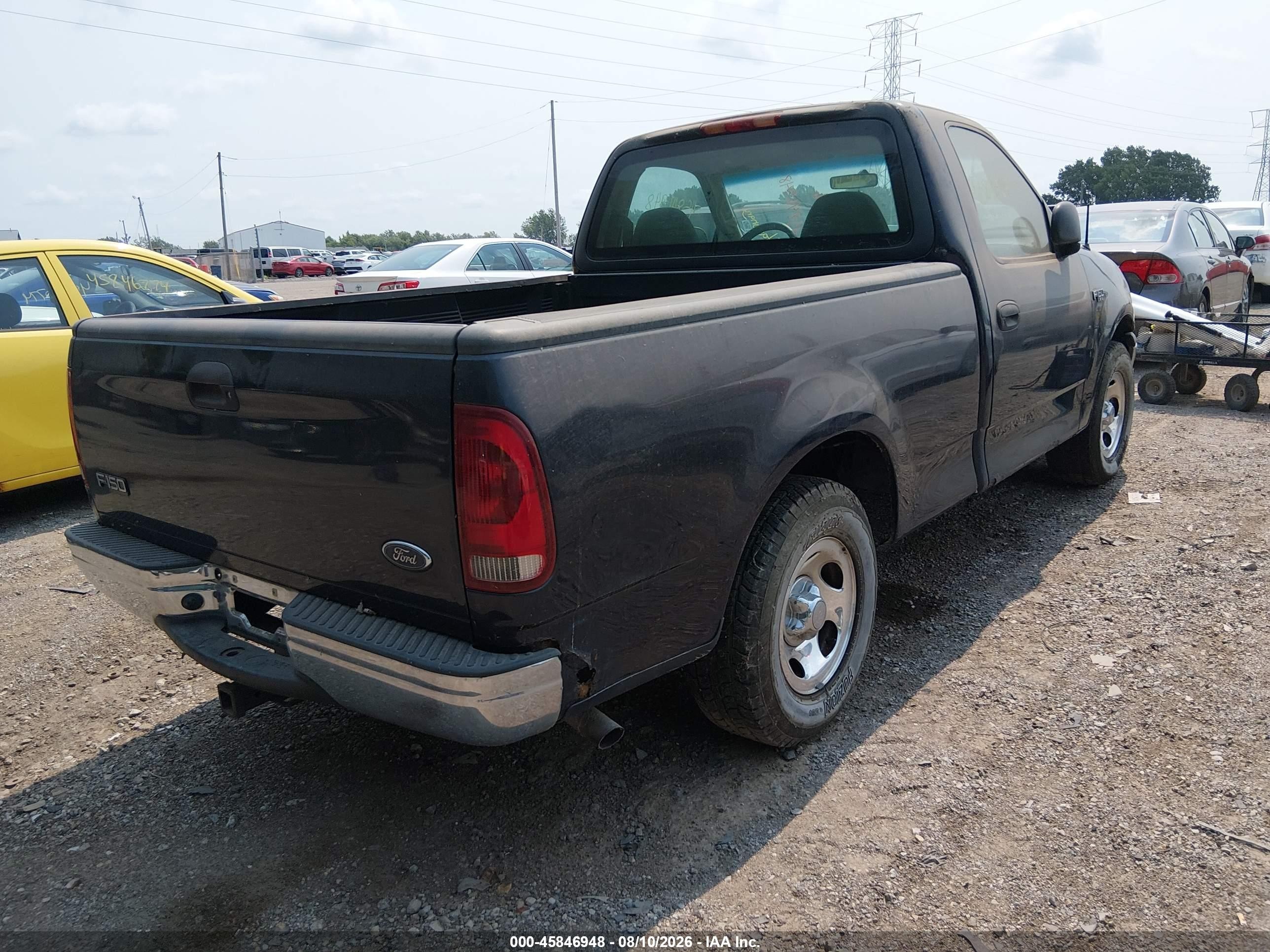 2001 Ford F-150 Xl/xlt Dark Blue vin: 2FTZF17211CA30671