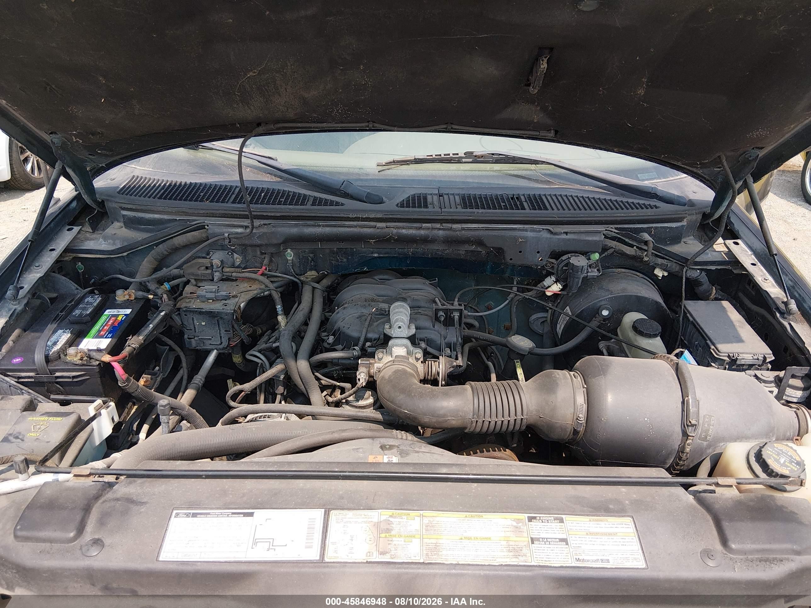 2001 Ford F-150 Xl/xlt Dark Blue vin: 2FTZF17211CA30671