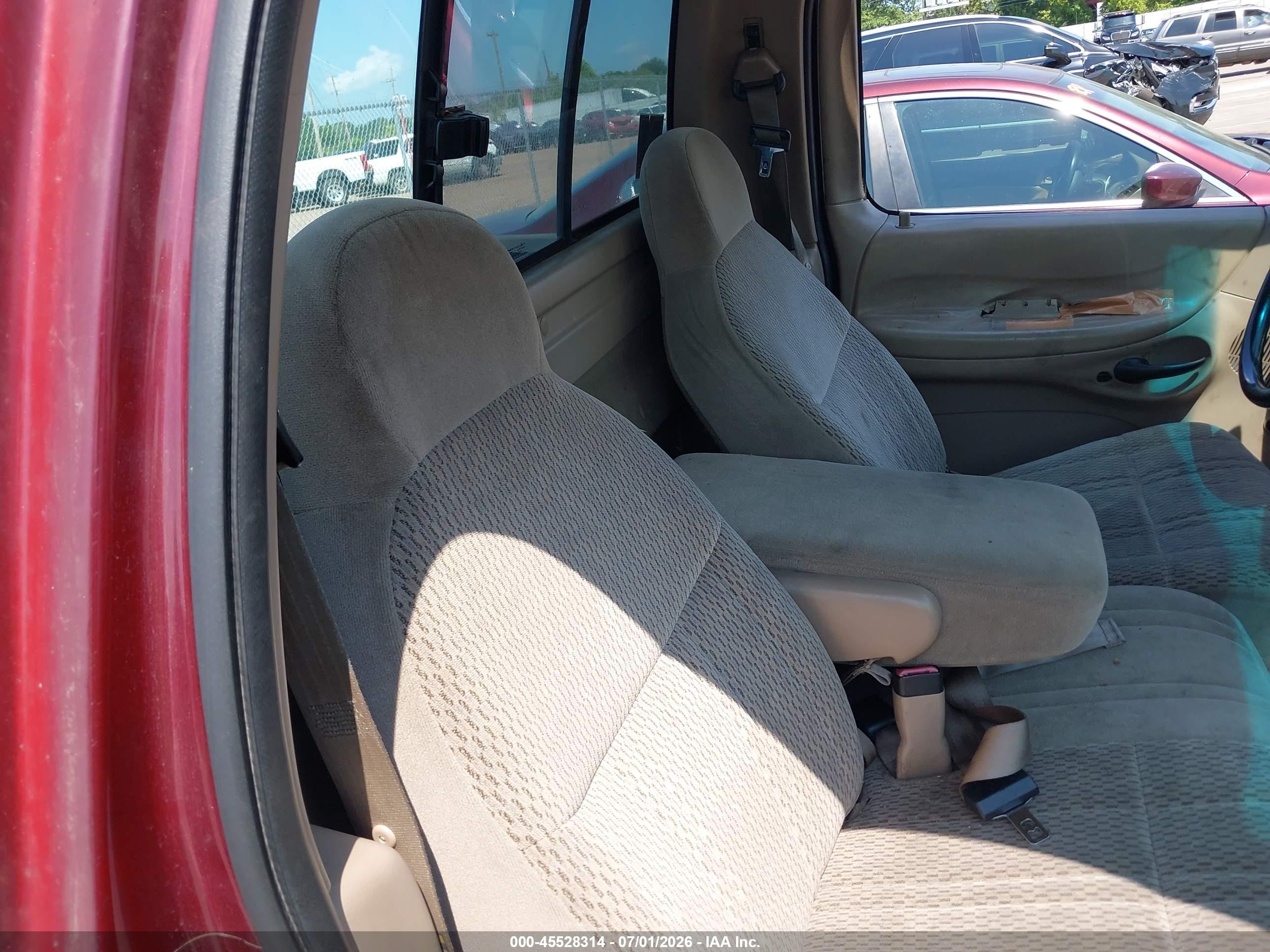 1998 Ford F-150 Standard/xl/xlt Red vin: 2FTZF1721WCA05146