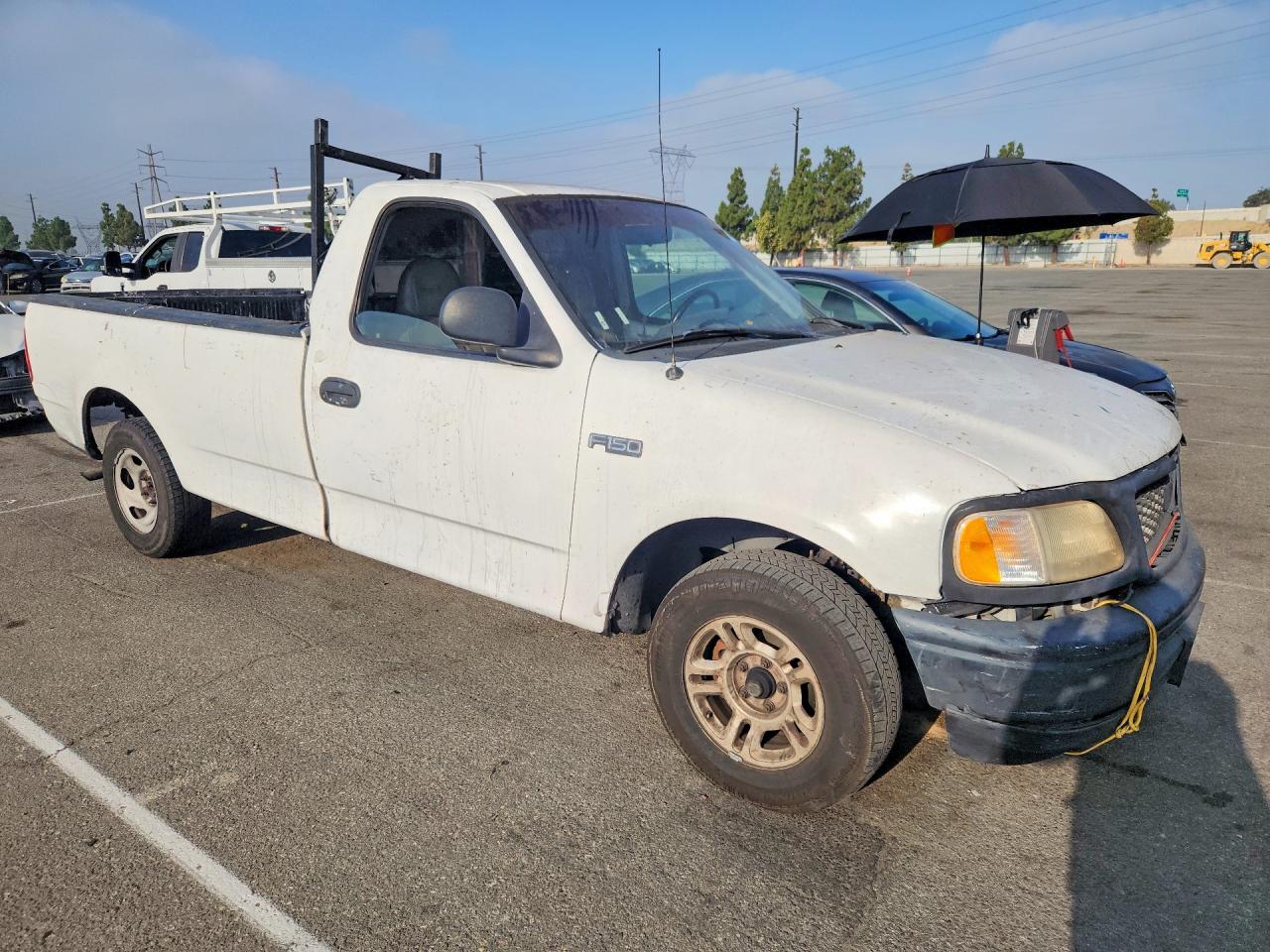 1998 Ford F150 White vin: 2FTZF1723WCA41503