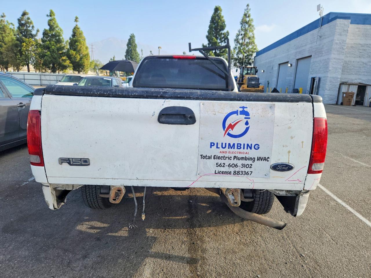 1998 Ford F150 White vin: 2FTZF1723WCA41503