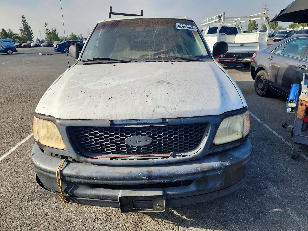 1998 Ford F150 White vin: 2FTZF1723WCA41503