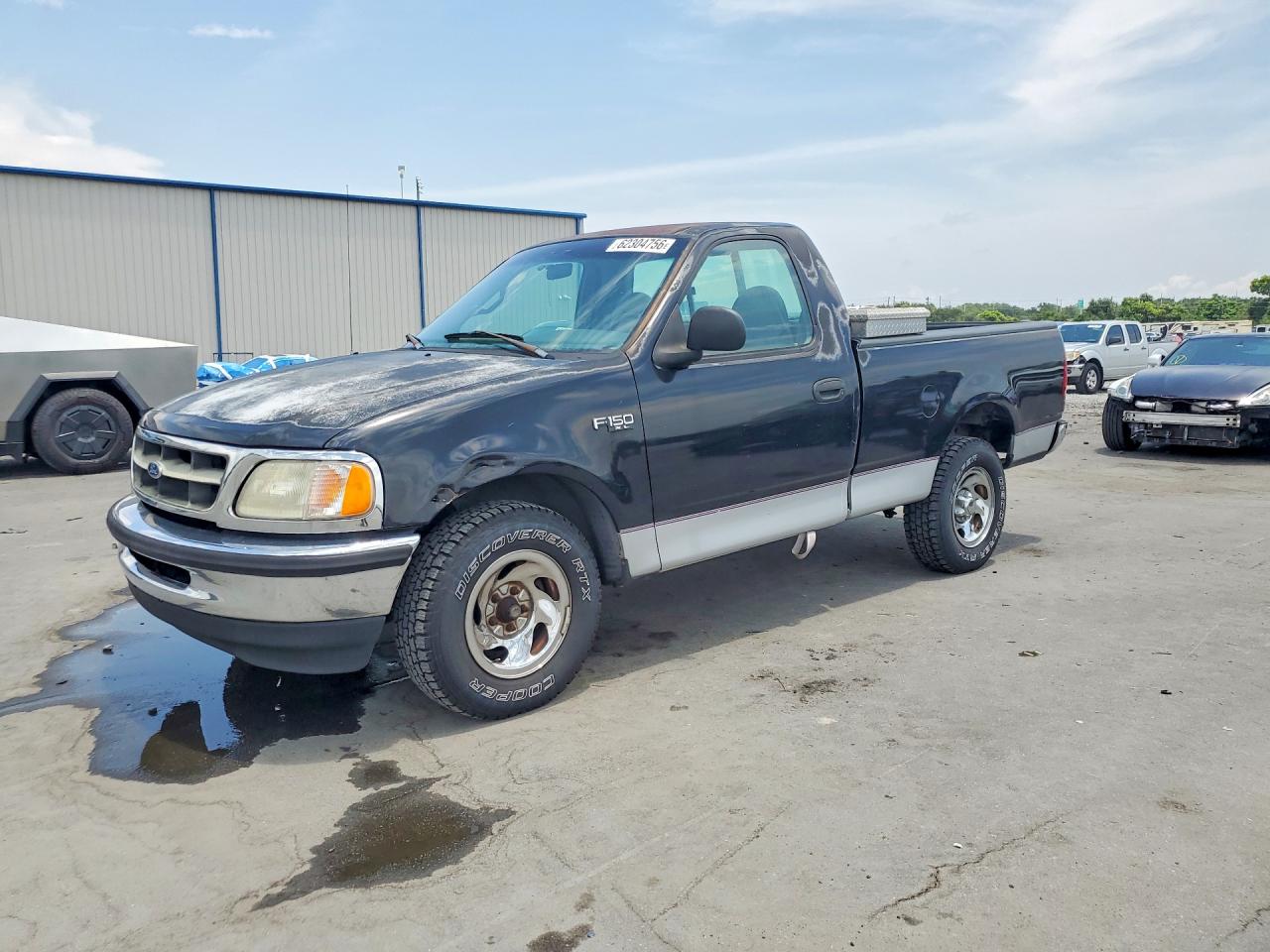 1998 Ford F150 Black vin: 2FTZF1723WCA60276