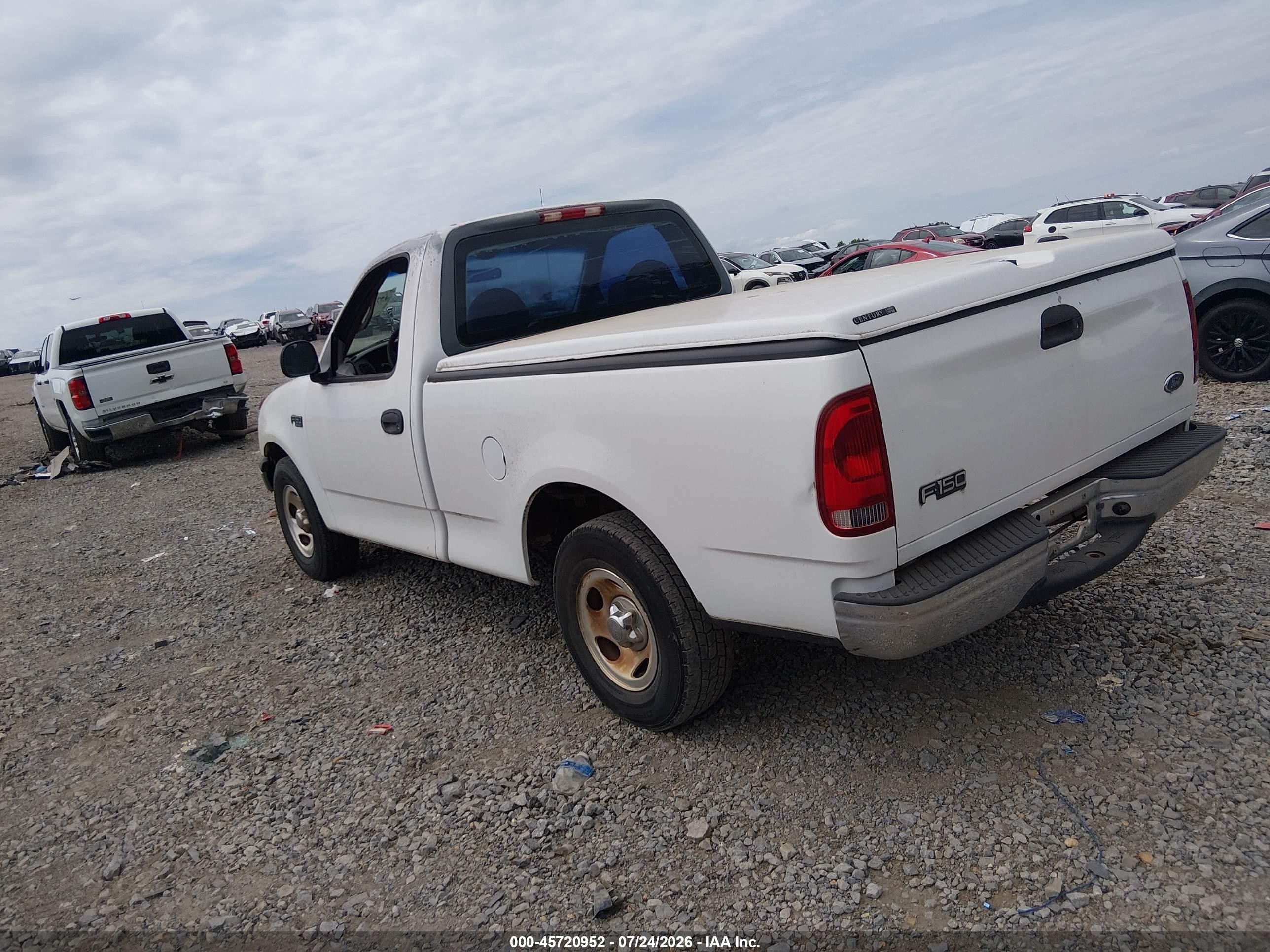 2000 Ford F-150 Work Series/xl/xlt White vin: 2FTZF1723YCB17269