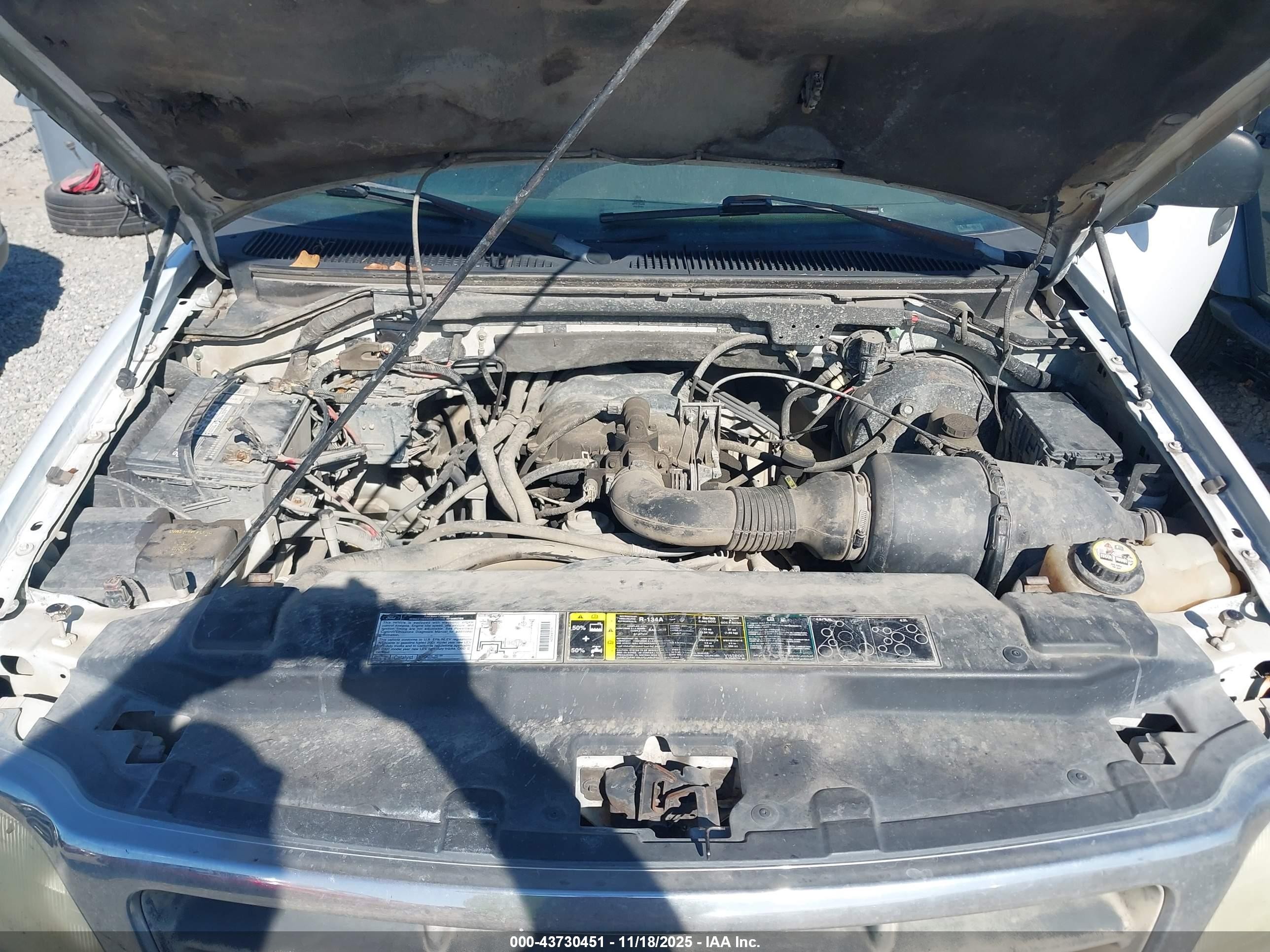 2001 Ford F-150 Xl/xlt White vin: 2FTZF17251CA56402