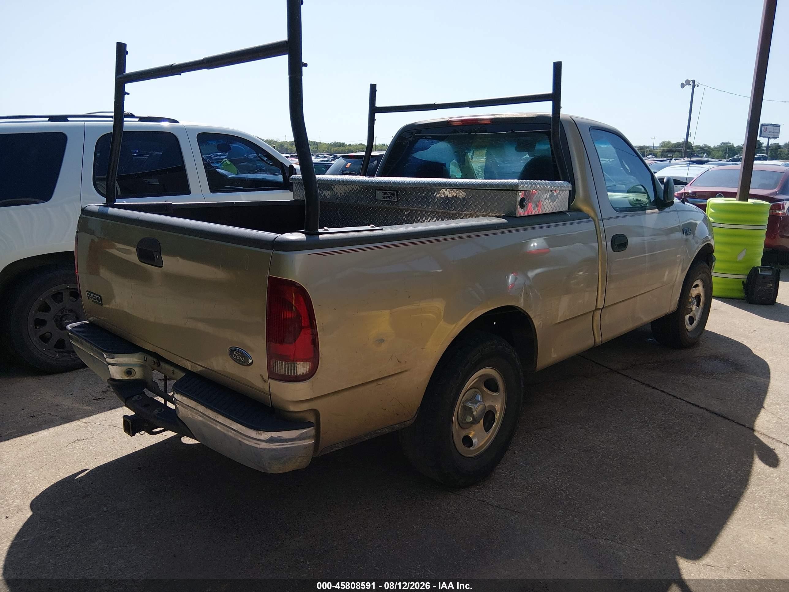 2000 Ford F-150 Work Series/xl/xlt Gold vin: 2FTZF1726YCA51168