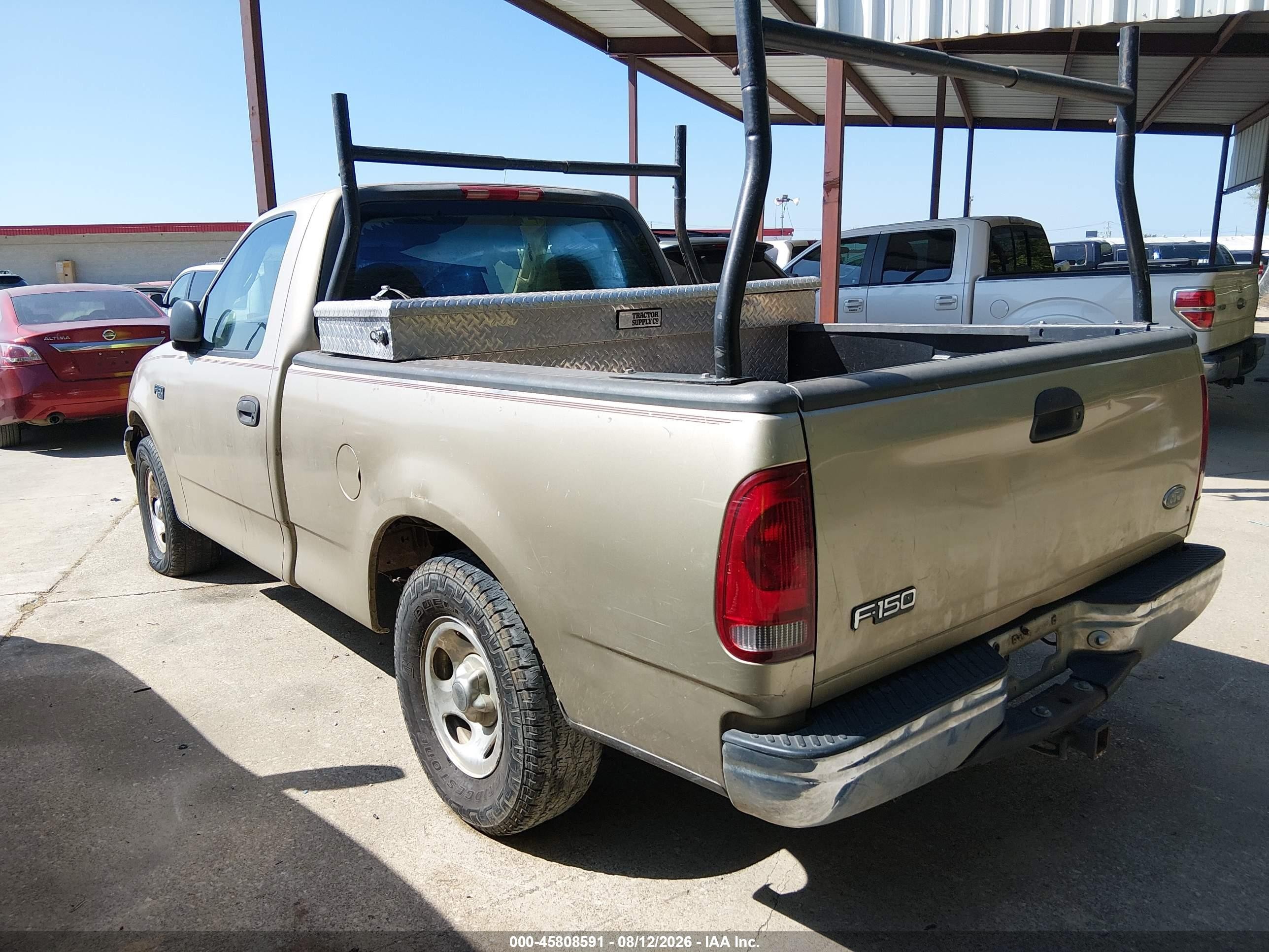 2000 Ford F-150 Work Series/xl/xlt Gold vin: 2FTZF1726YCA51168