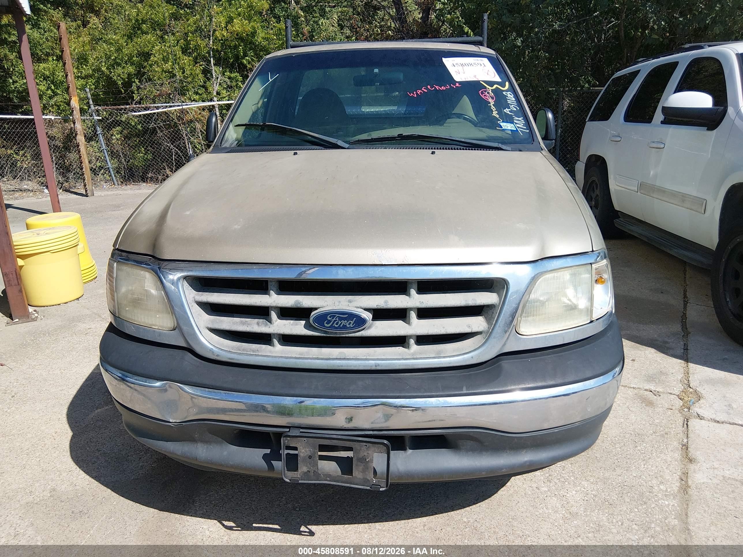 2000 Ford F-150 Work Series/xl/xlt Gold vin: 2FTZF1726YCA51168