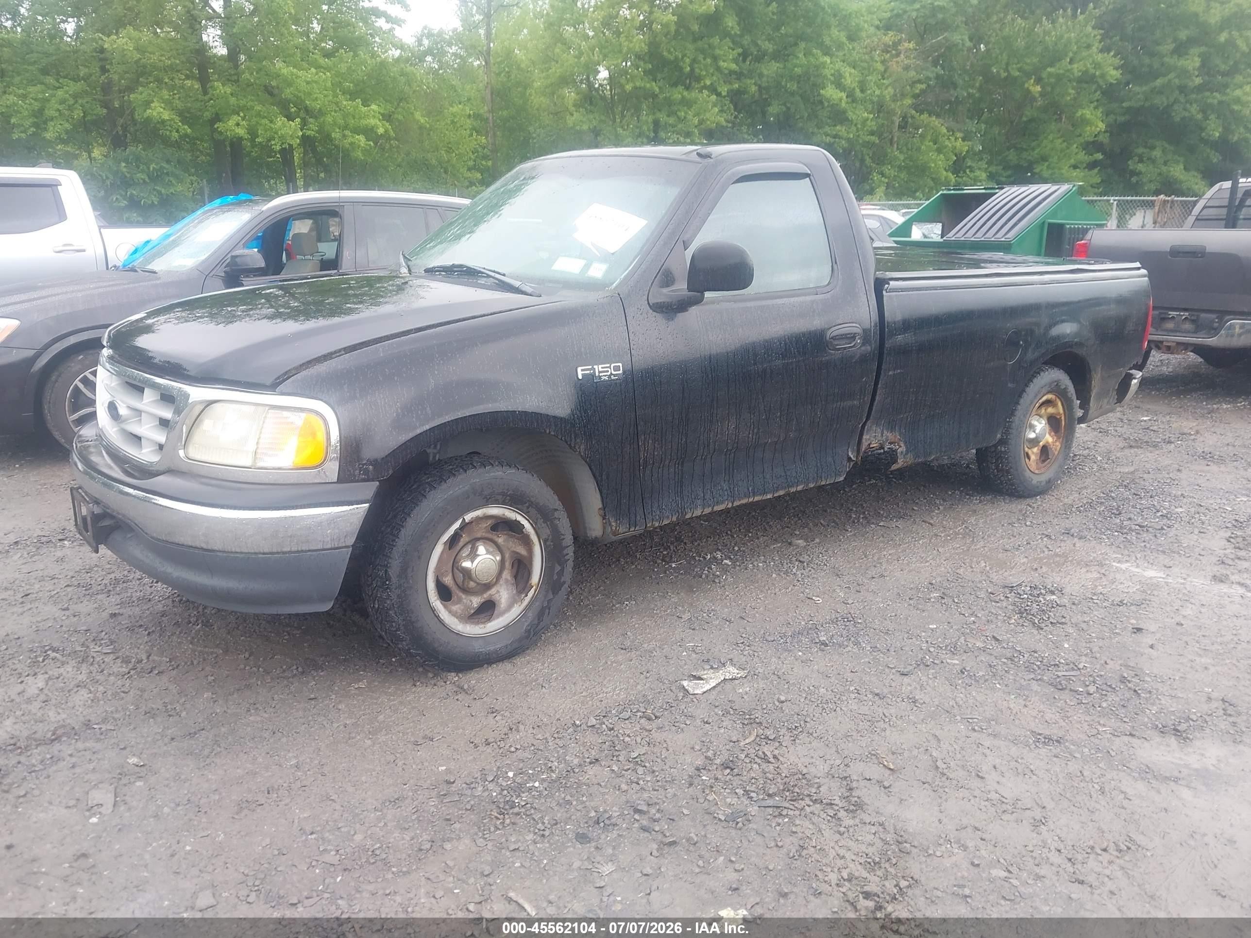 1999 Ford F-150 Work Series/xl/xlt Black vin: 2FTZF1727XCA04603