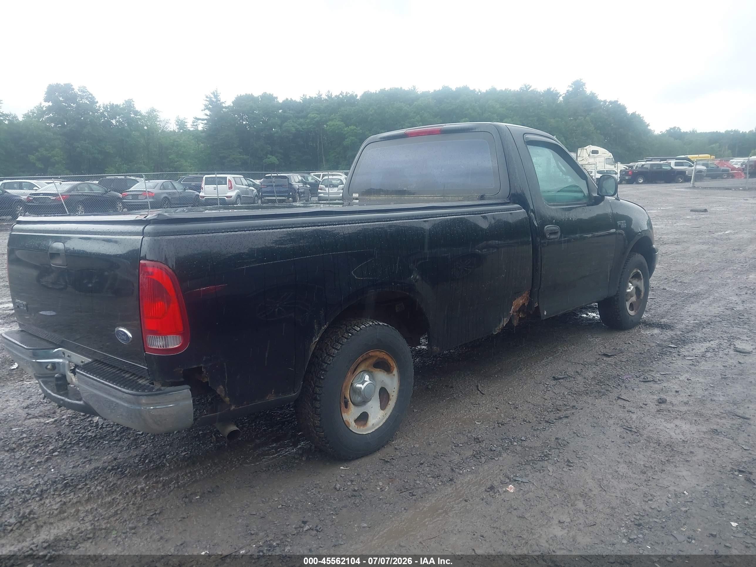 1999 Ford F-150 Work Series/xl/xlt Black vin: 2FTZF1727XCA04603