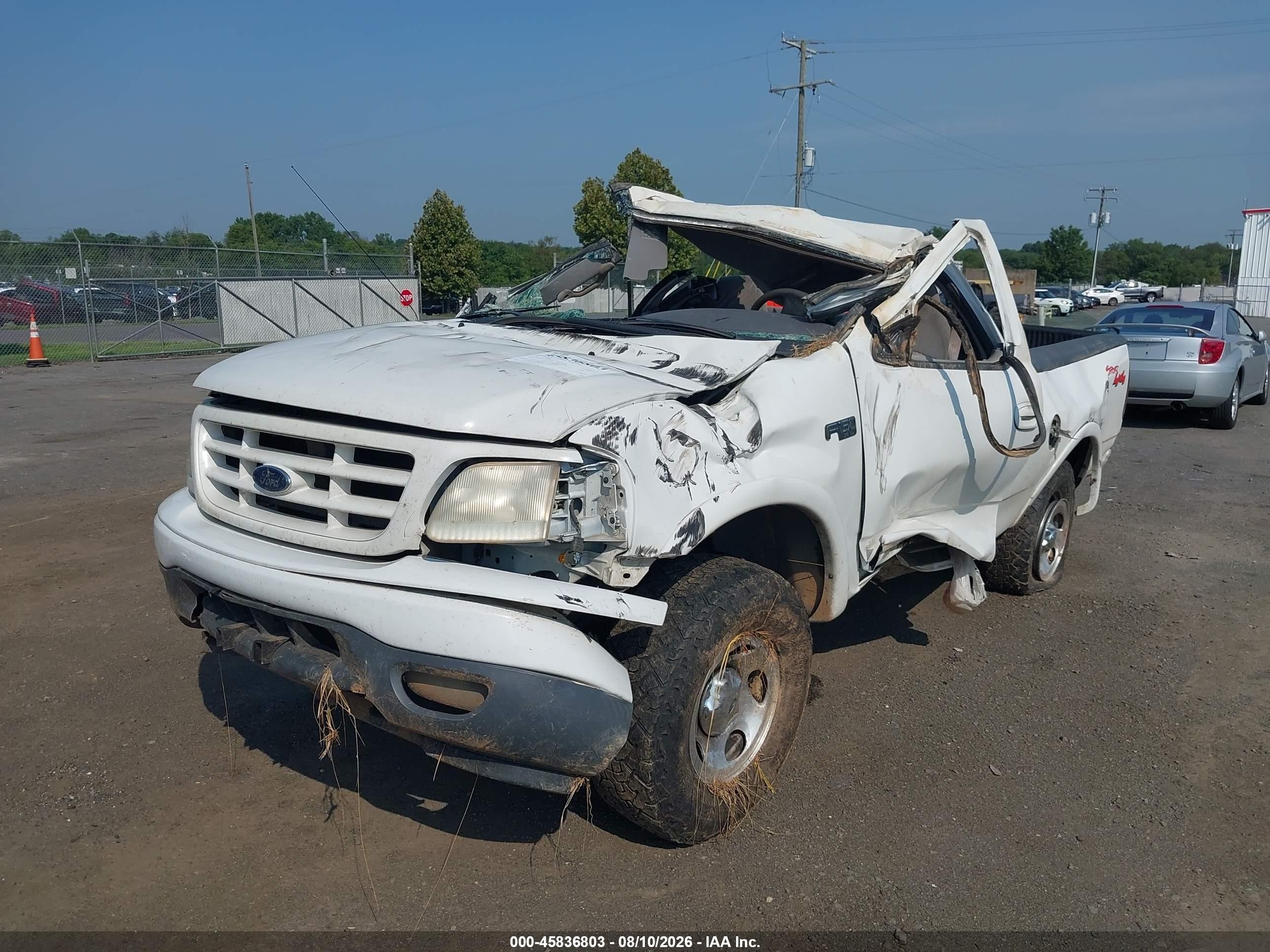 1999 Ford F-150 Work Series/xl/xlt White vin: 2FTZF1825XCA63583