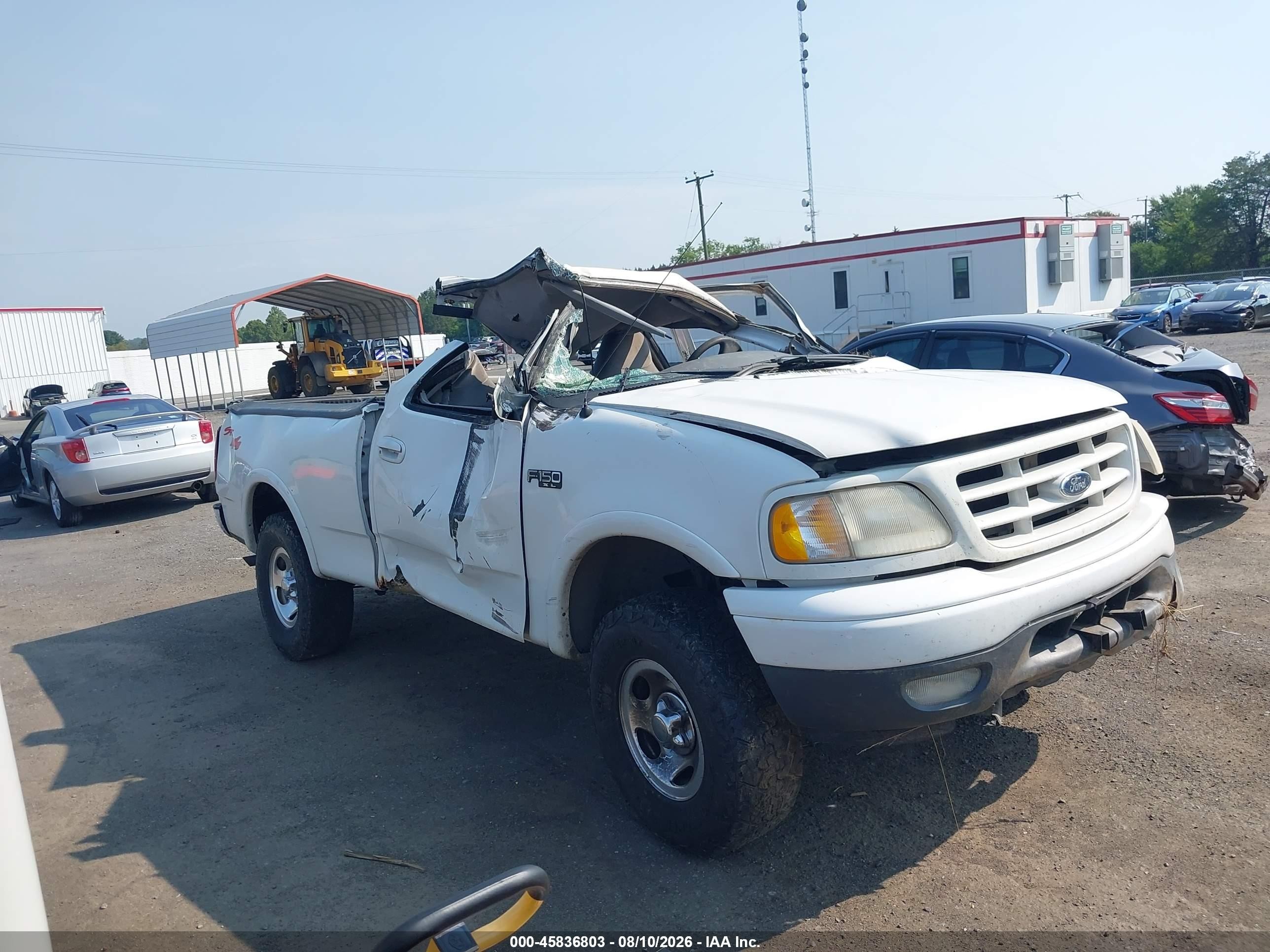 1999 Ford F-150 Work Series/xl/xlt White vin: 2FTZF1825XCA63583