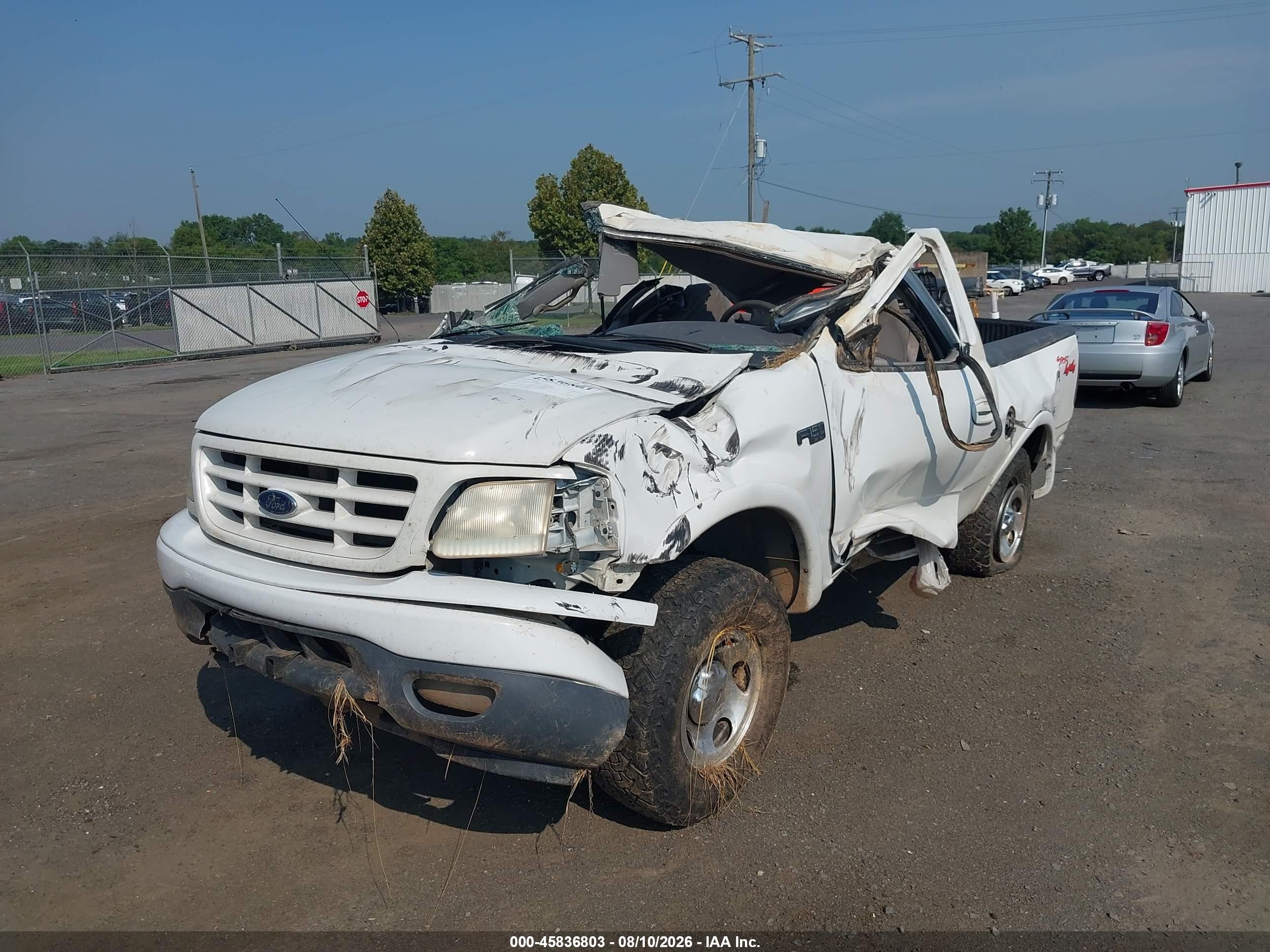 1999 Ford F-150 Work Series/xl/xlt White vin: 2FTZF1825XCA63583