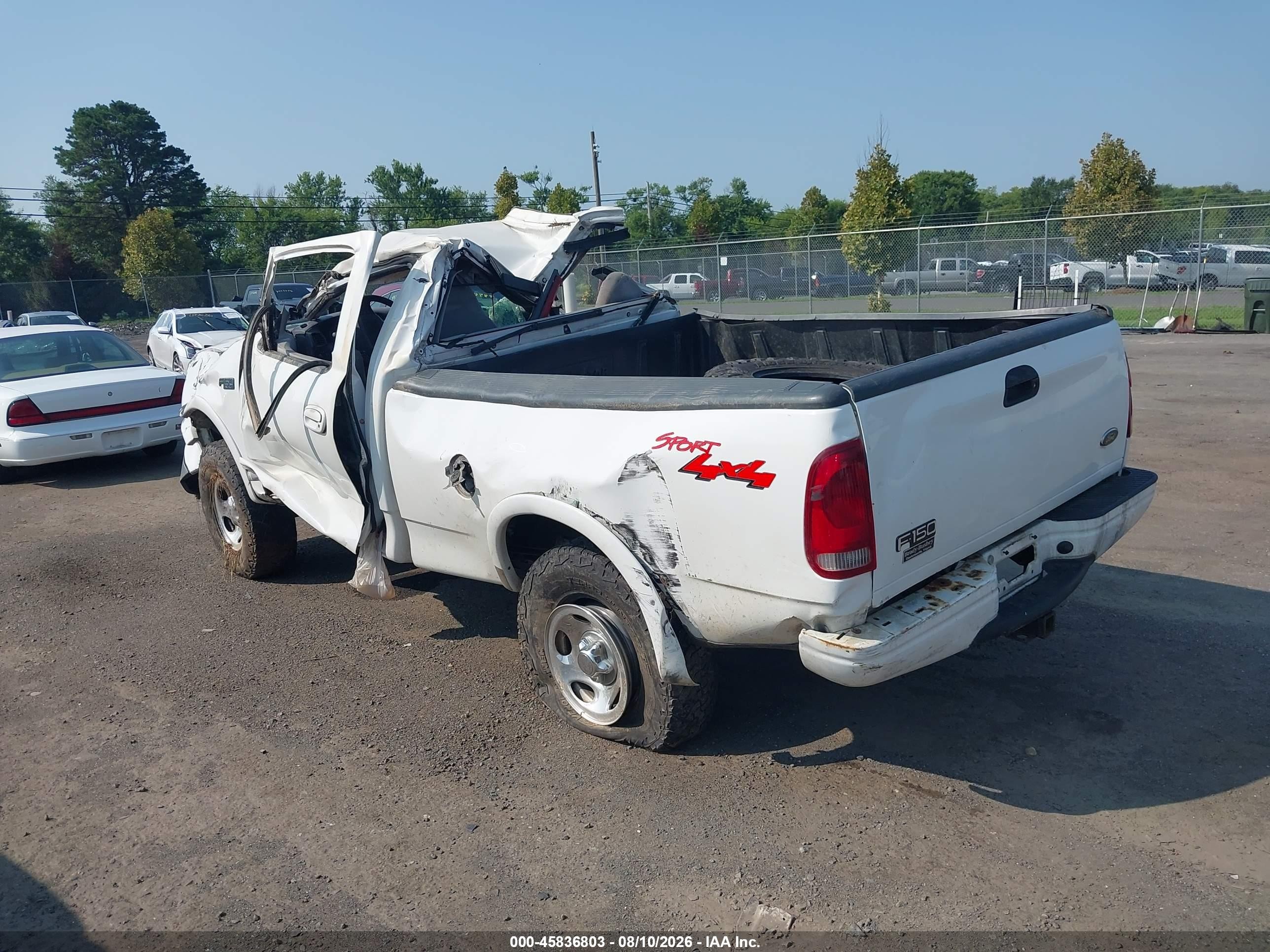 1999 Ford F-150 Work Series/xl/xlt White vin: 2FTZF1825XCA63583