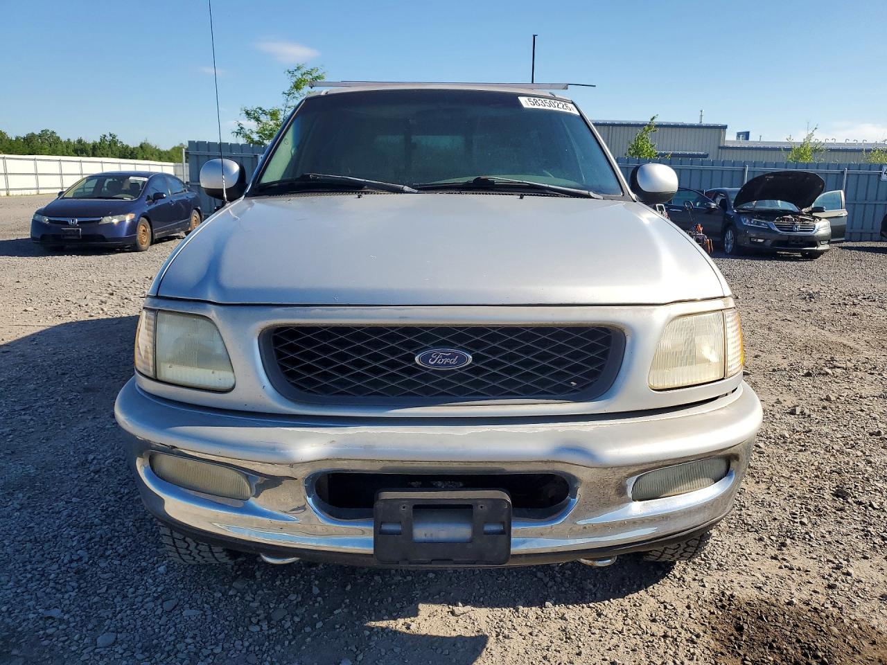 1998 Ford F150 Silver vin: 2FTZF18W0WCA77019