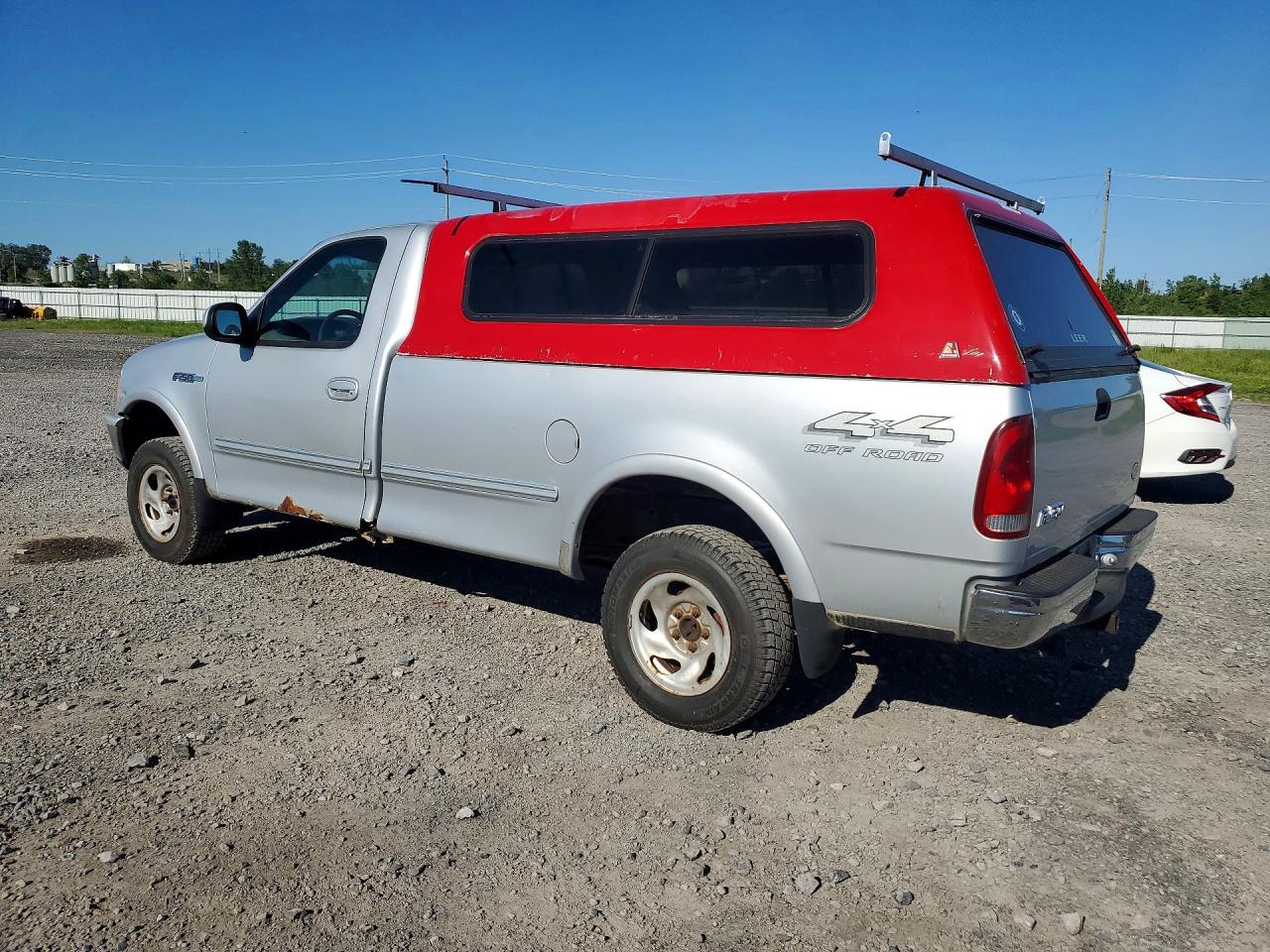 1998 Ford F150 Silver vin: 2FTZF18W0WCA77019