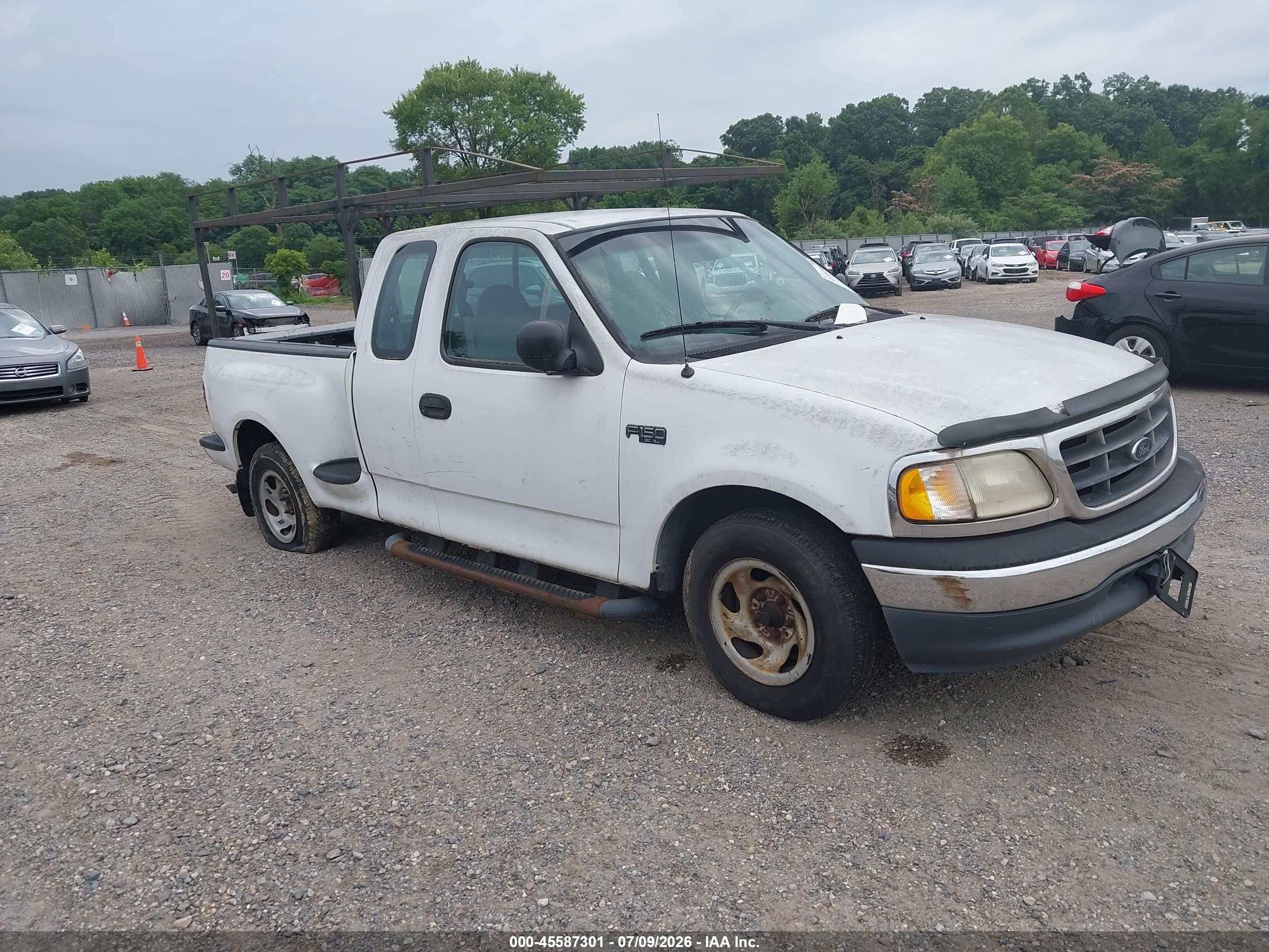 2000 Ford F-150 Xl/xlt White vin: 2FTZX0720YCA10879