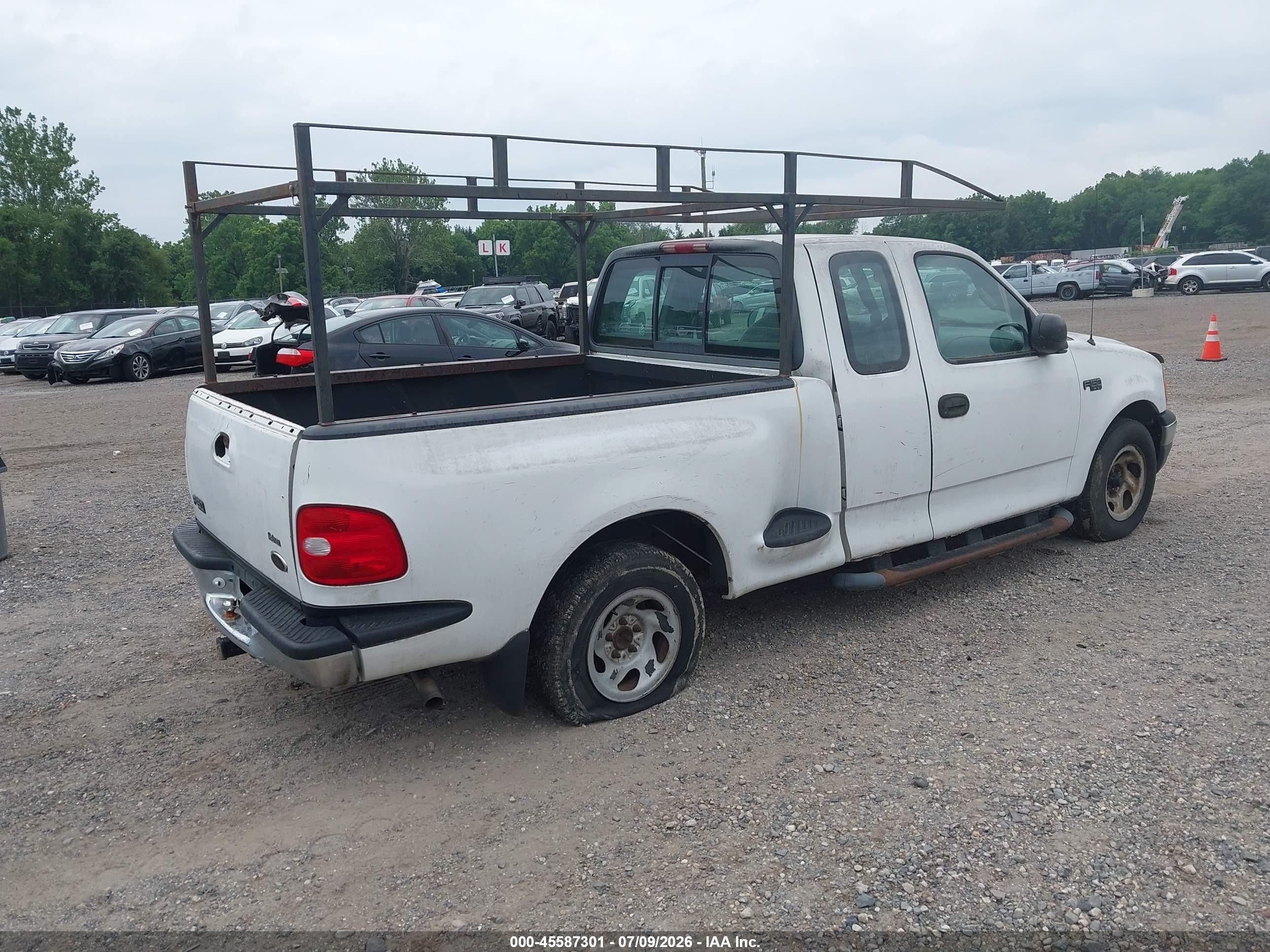 2000 Ford F-150 Xl/xlt White vin: 2FTZX0720YCA10879
