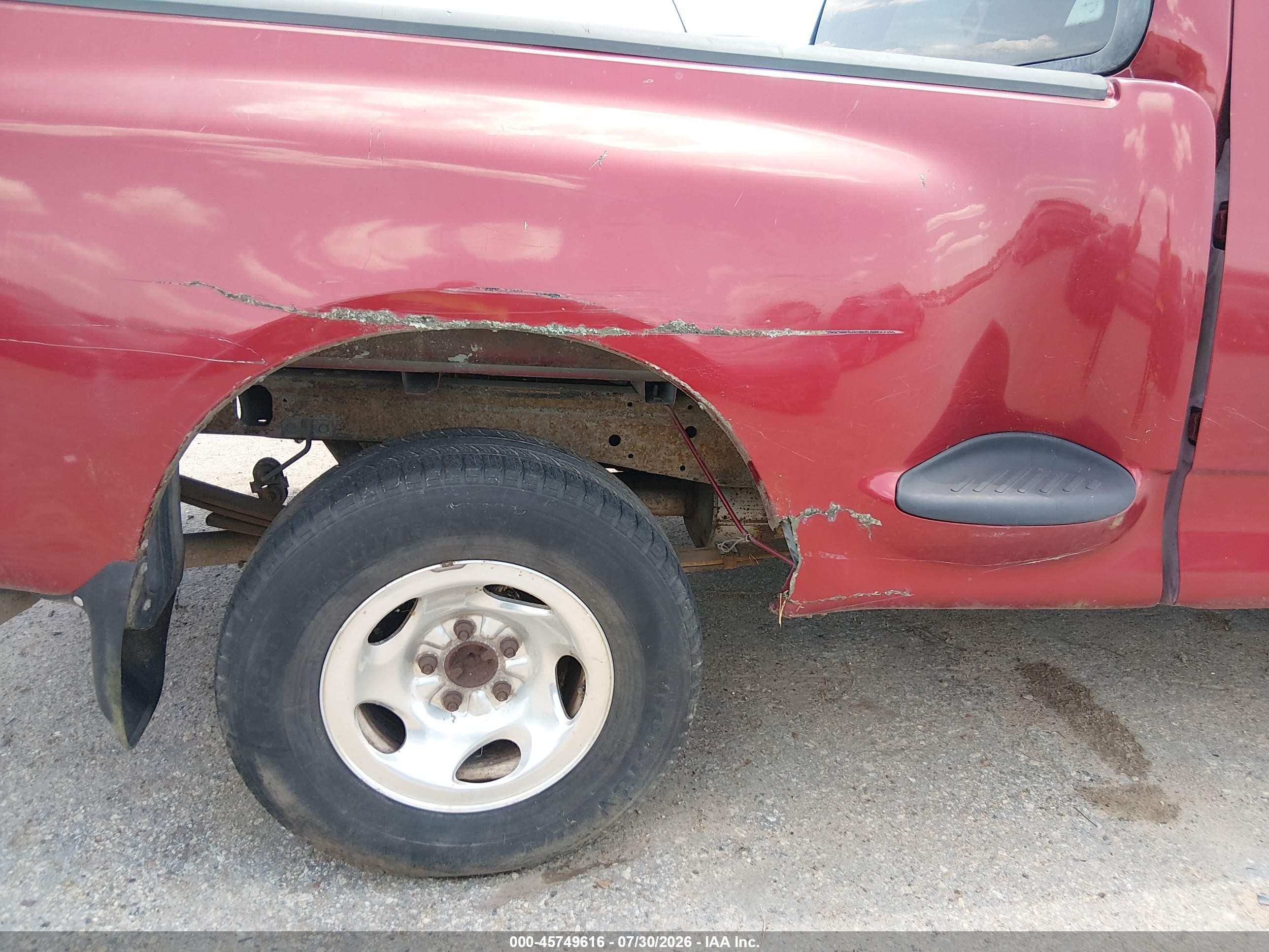 2001 Ford F-150 Xl/xlt Красный vin: 2FTZX07251CB03838