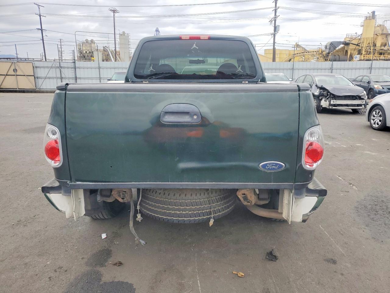2001 Ford F150 Green vin: 2FTZX07281CA22509
