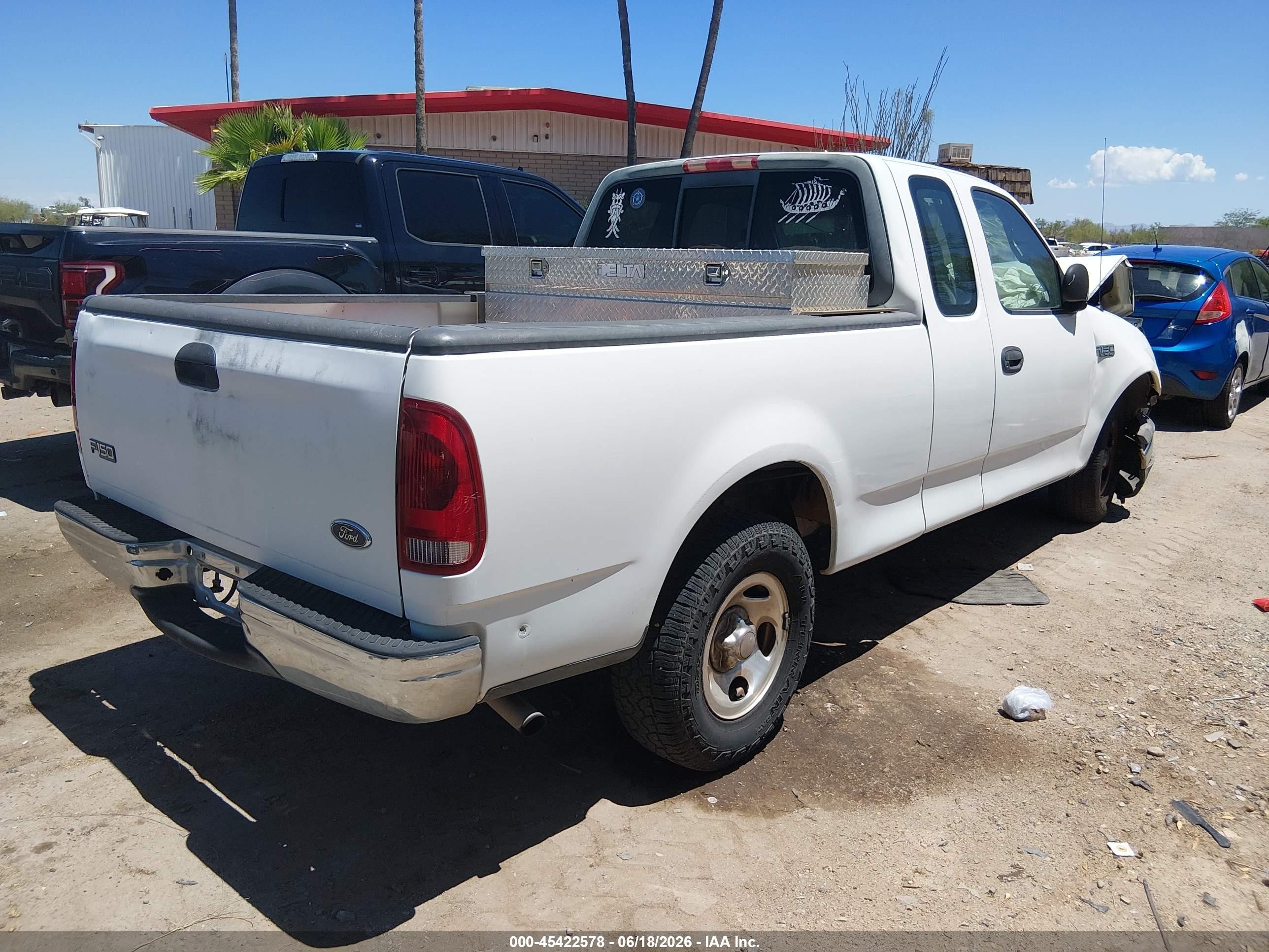 2001 Ford F-150 Xl/xlt White vin: 2FTZX17211CA11891