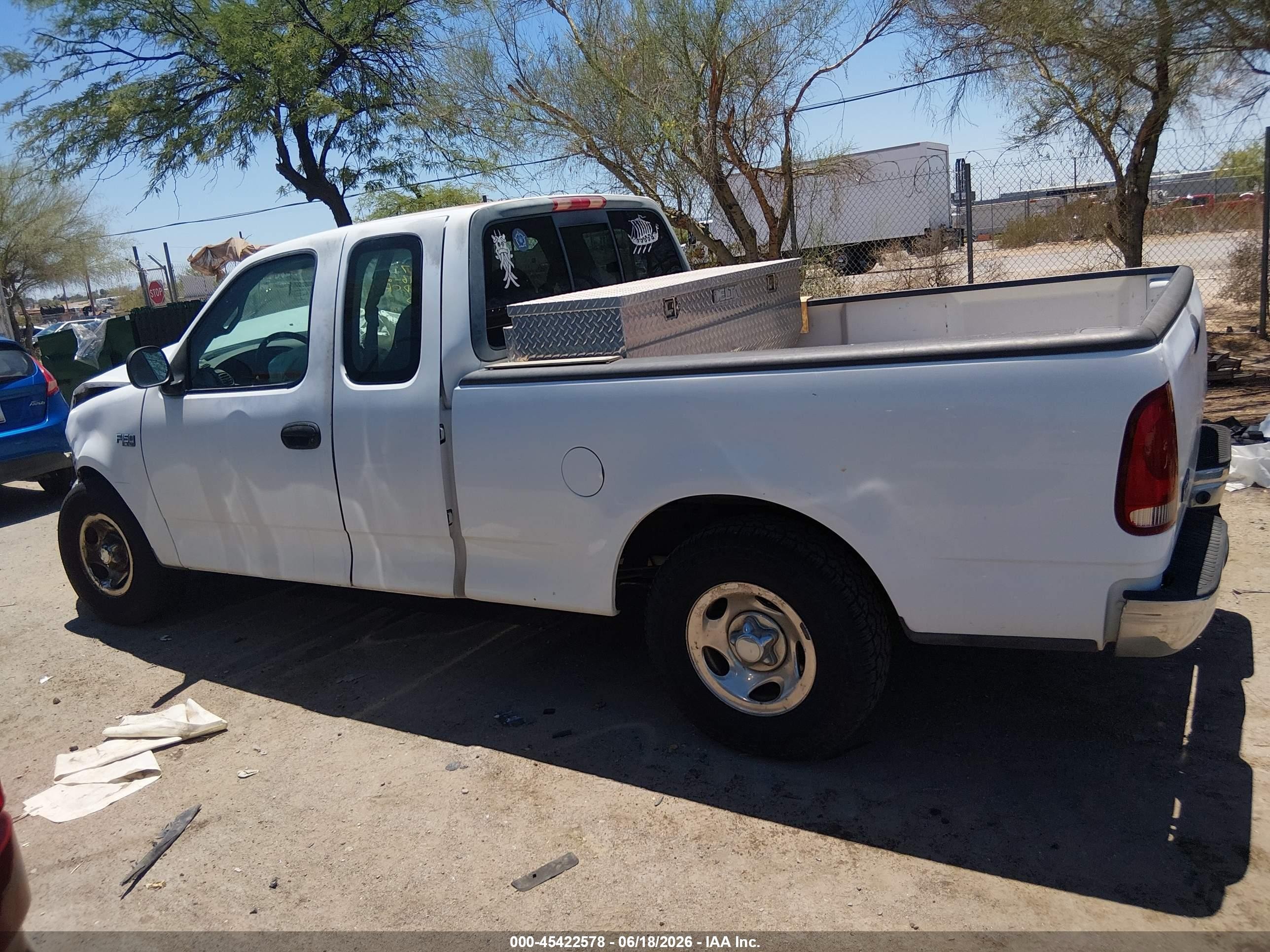 2001 Ford F-150 Xl/xlt White vin: 2FTZX17211CA11891