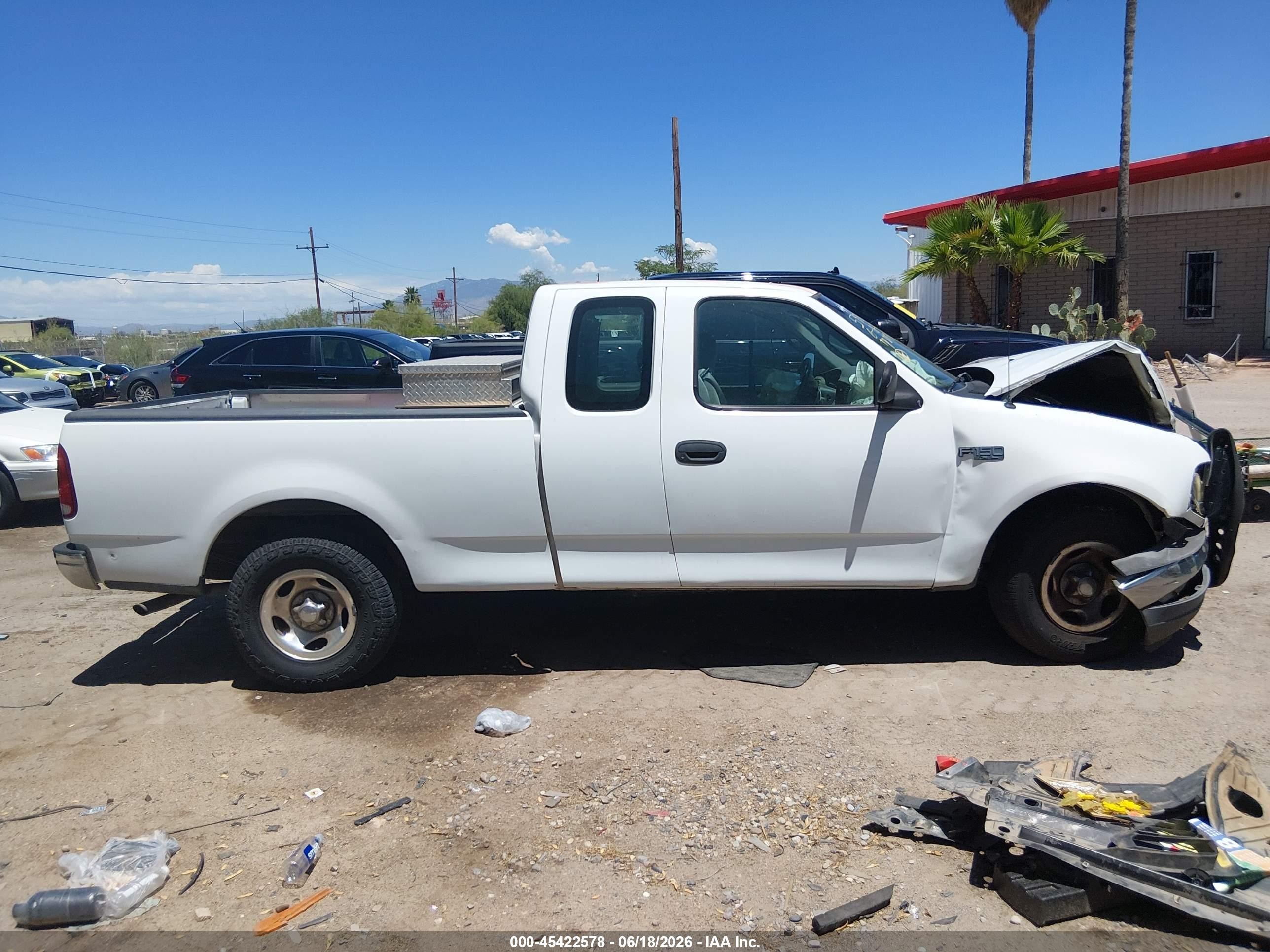 2001 Ford F-150 Xl/xlt White vin: 2FTZX17211CA11891
