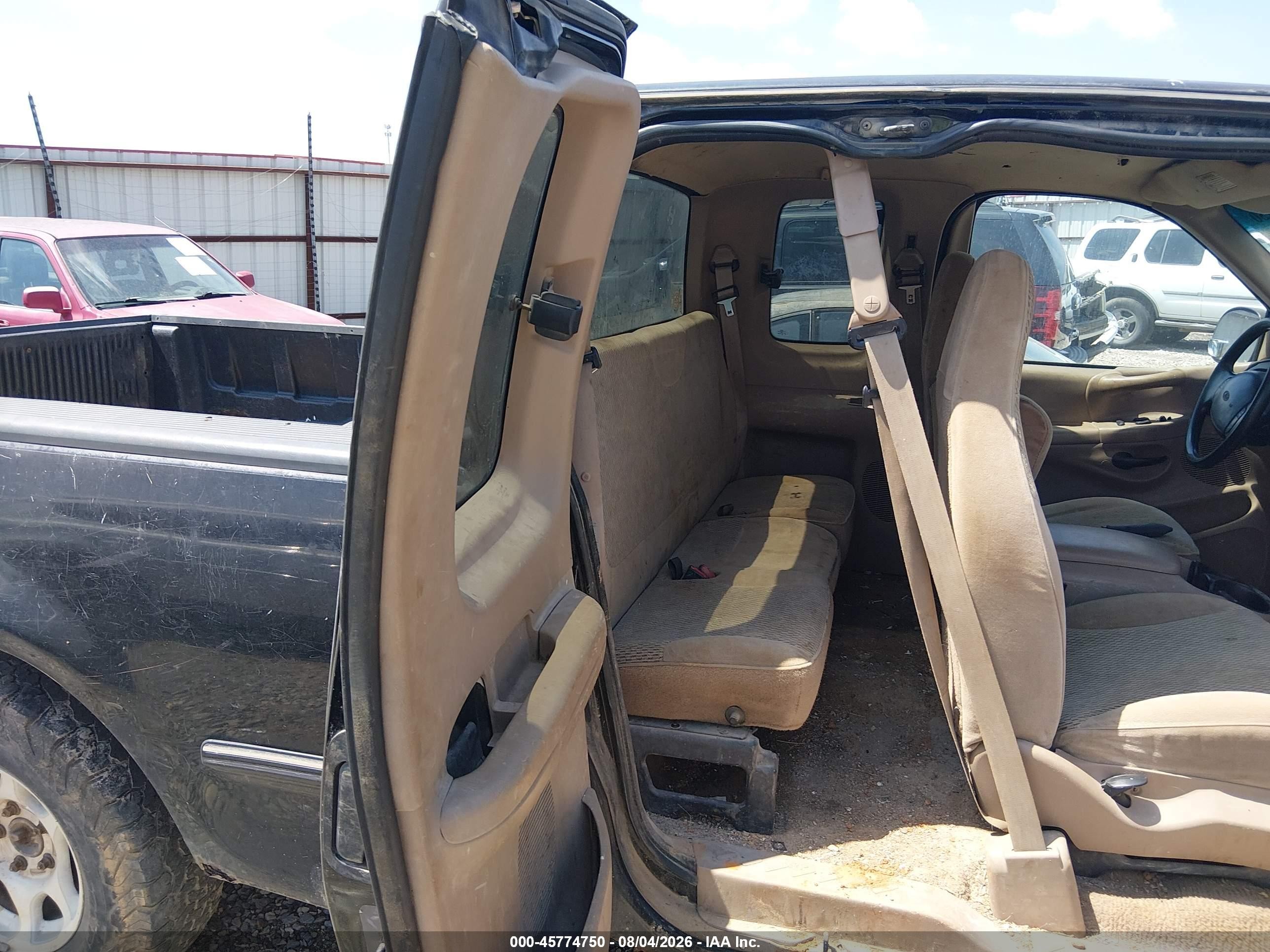 1998 Ford F-150 Standard/xl/xlt Black vin: 2FTZX1722WCA81228
