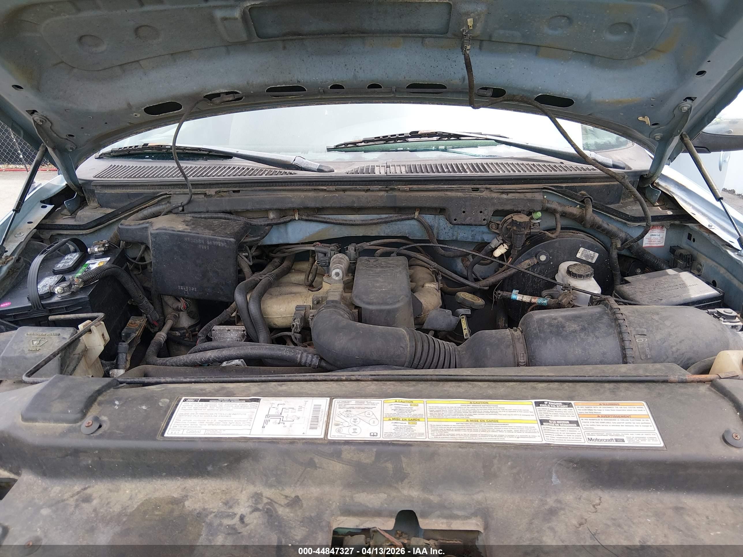 1998 Ford F-150 Standard/xl/xlt Blue vin: 2FTZX1723WCA50781