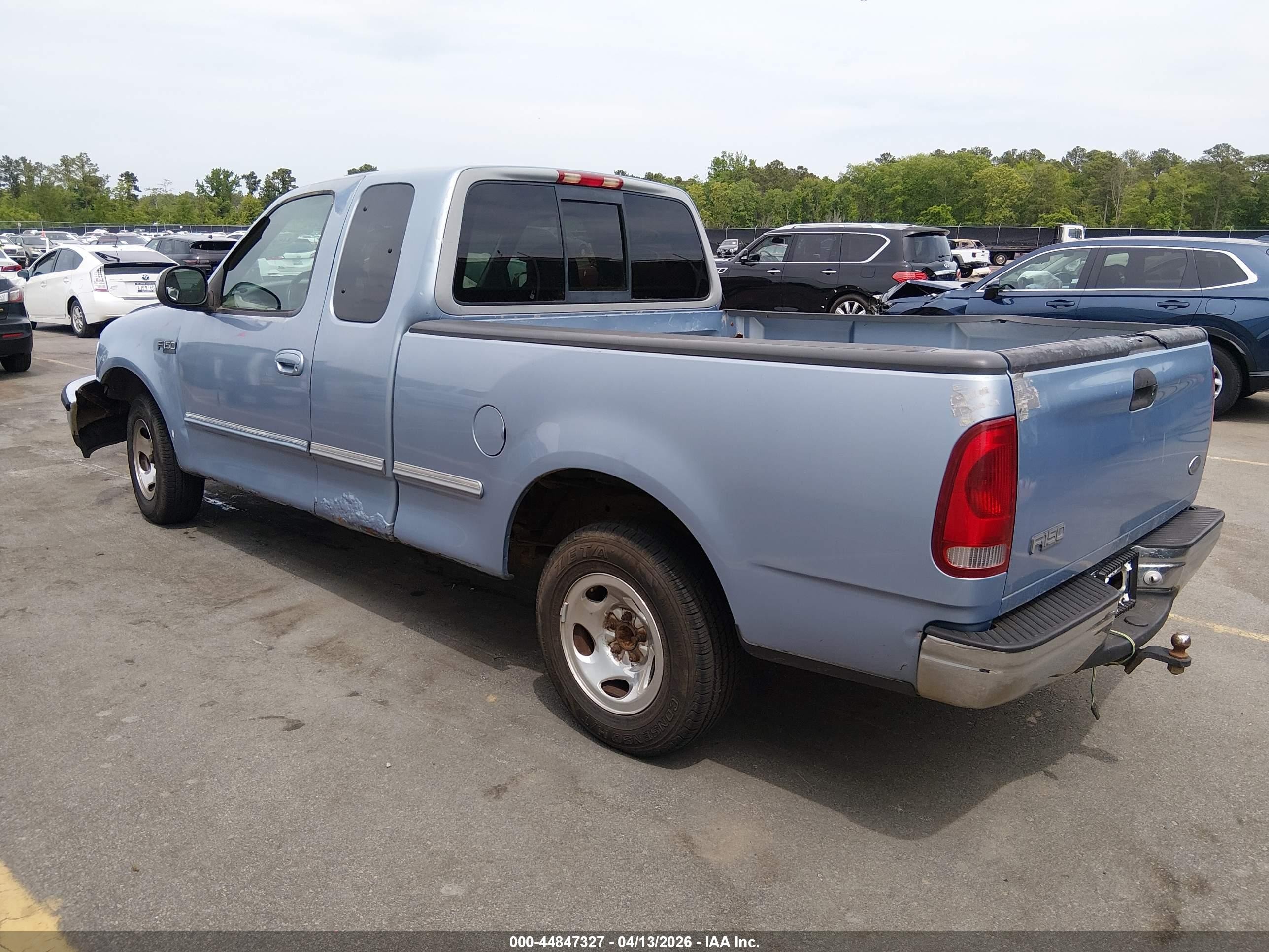 1998 Ford F-150 Standard/xl/xlt Blue vin: 2FTZX1723WCA50781