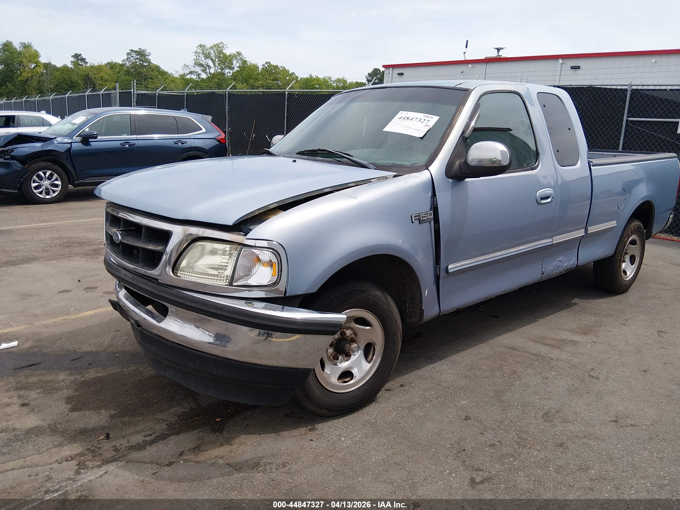 1998 Ford F-150 Standard/xl/xlt Blue vin: 2FTZX1723WCA50781