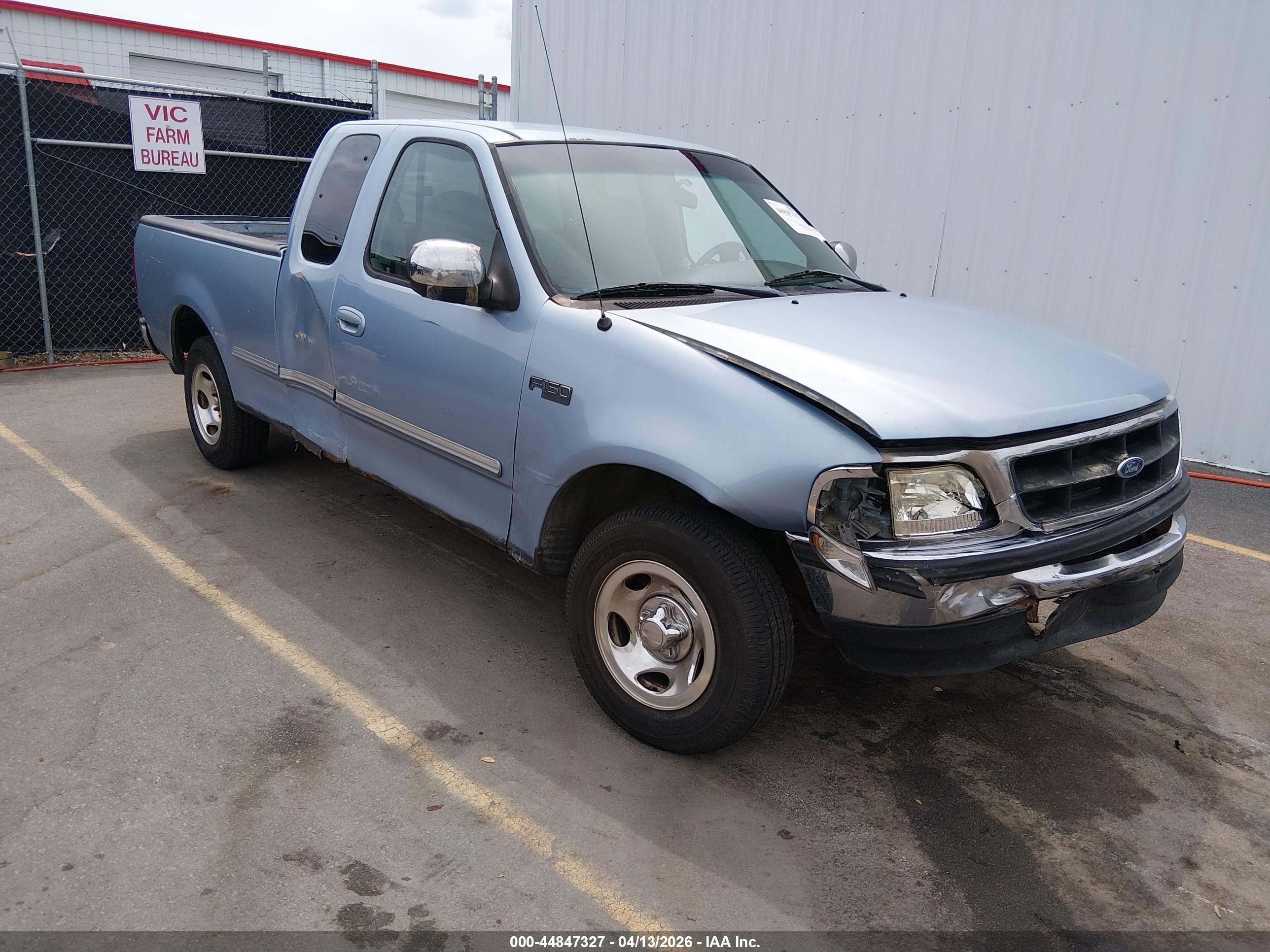1998 Ford F-150 Standard/xl/xlt Blue vin: 2FTZX1723WCA50781