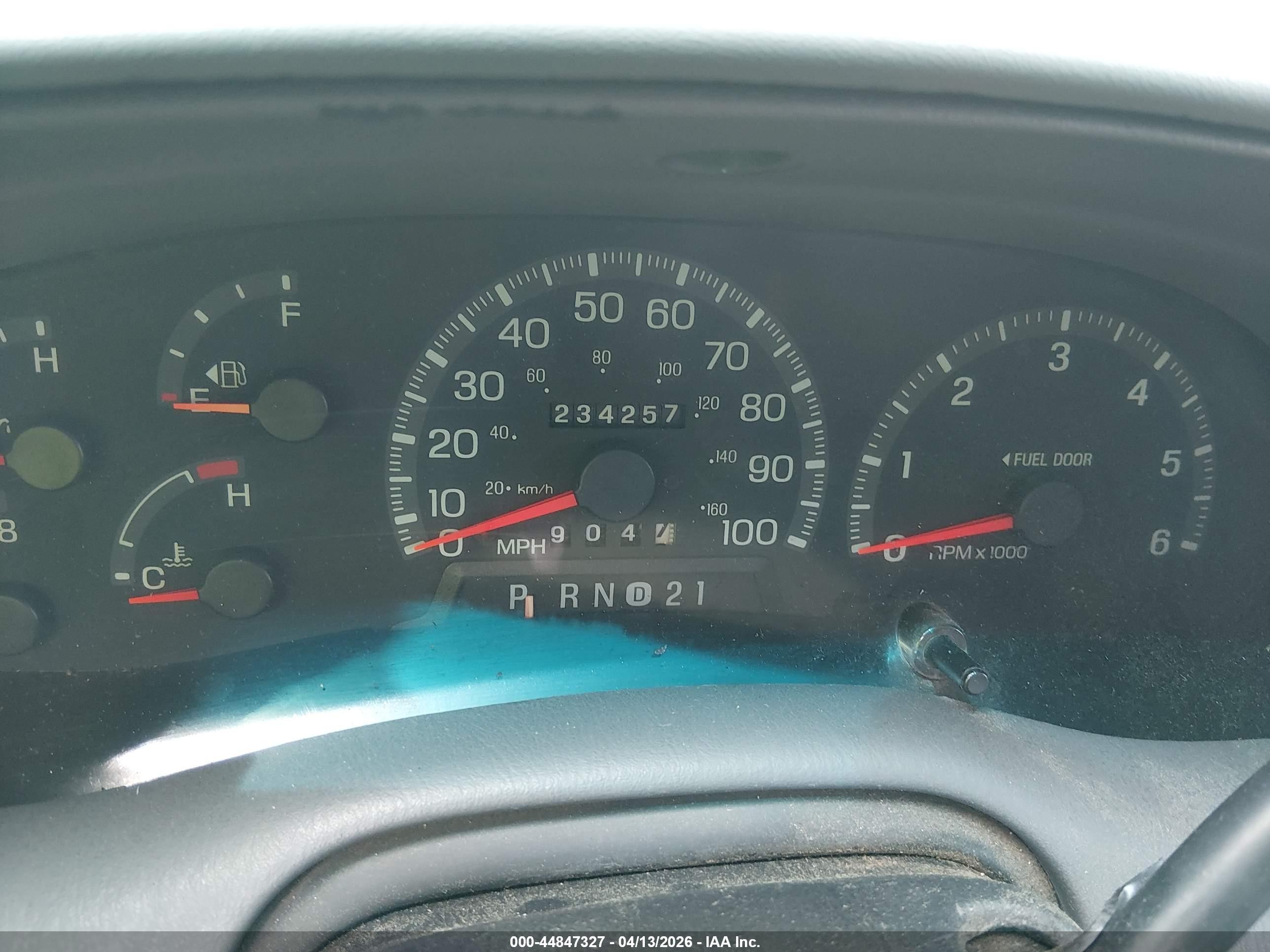 1998 Ford F-150 Standard/xl/xlt Blue vin: 2FTZX1723WCA50781