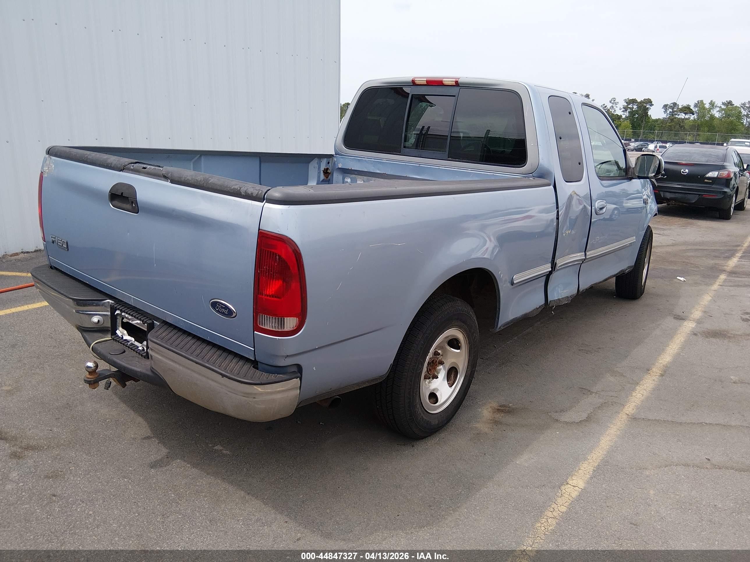 1998 Ford F-150 Standard/xl/xlt Blue vin: 2FTZX1723WCA50781