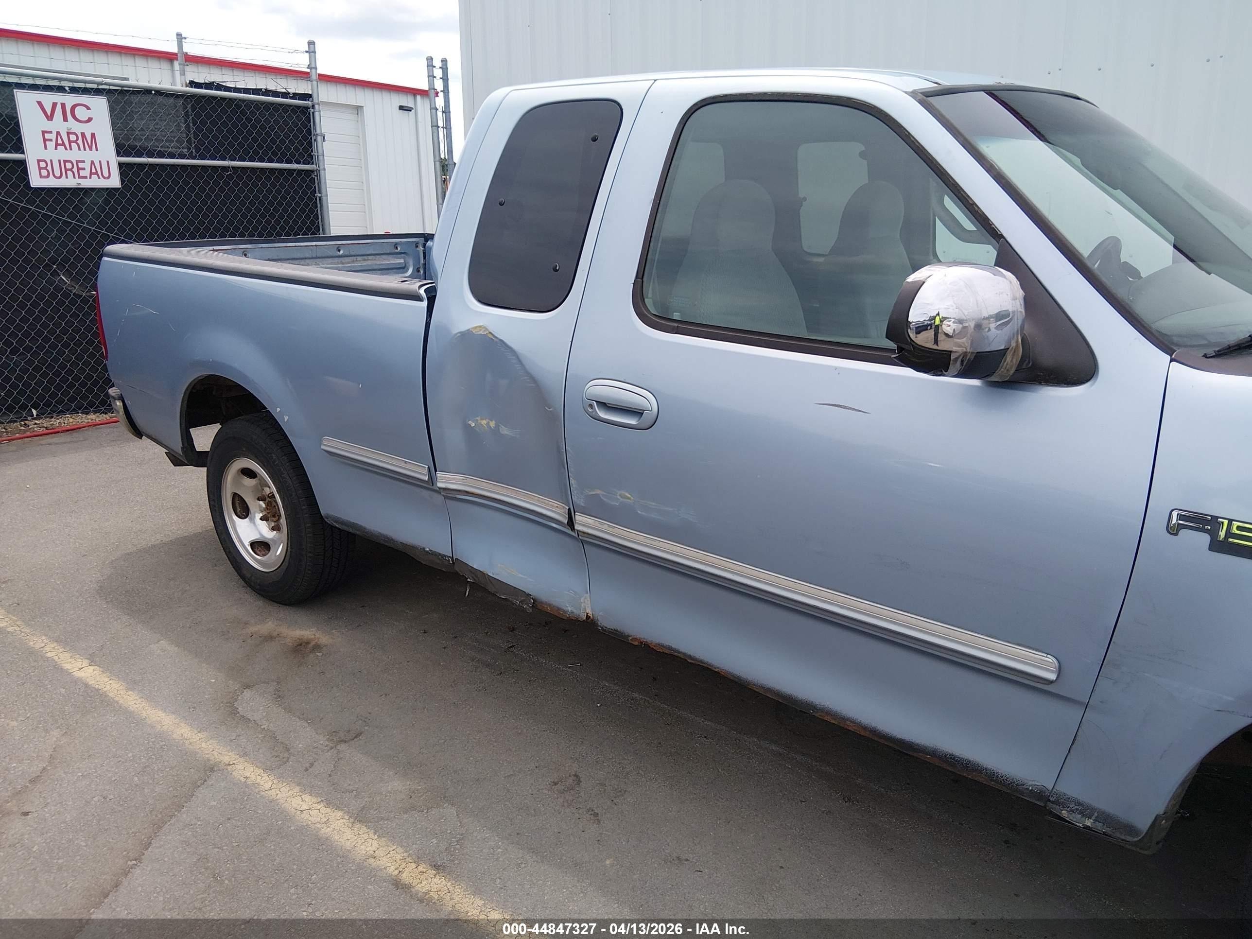 1998 Ford F-150 Standard/xl/xlt Blue vin: 2FTZX1723WCA50781