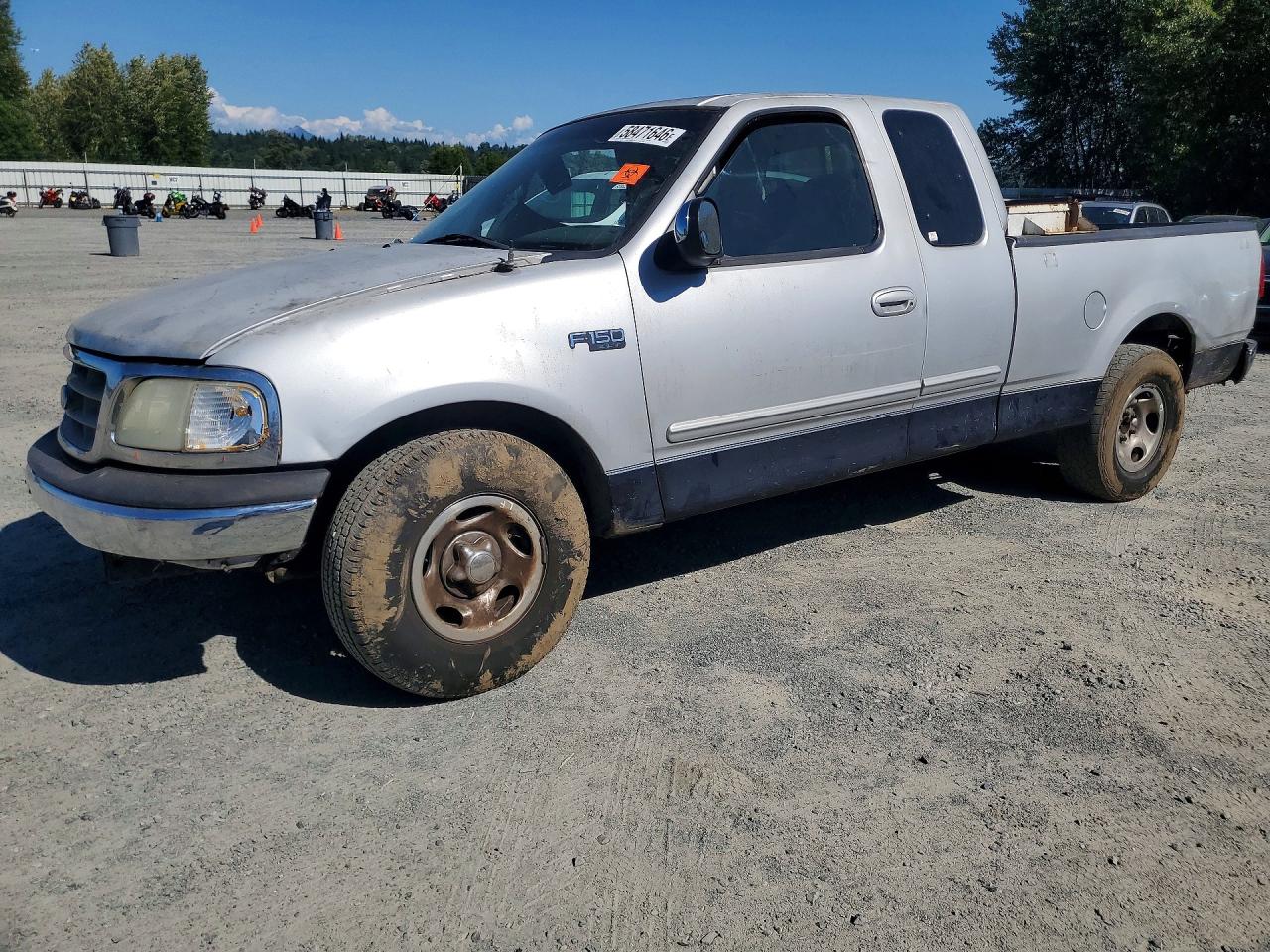 2000 Ford F150 Серебряный vin: 2FTZX1723YCB17852
