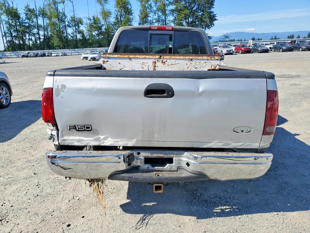 2000 Ford F150 Silver vin: 2FTZX1723YCB17852