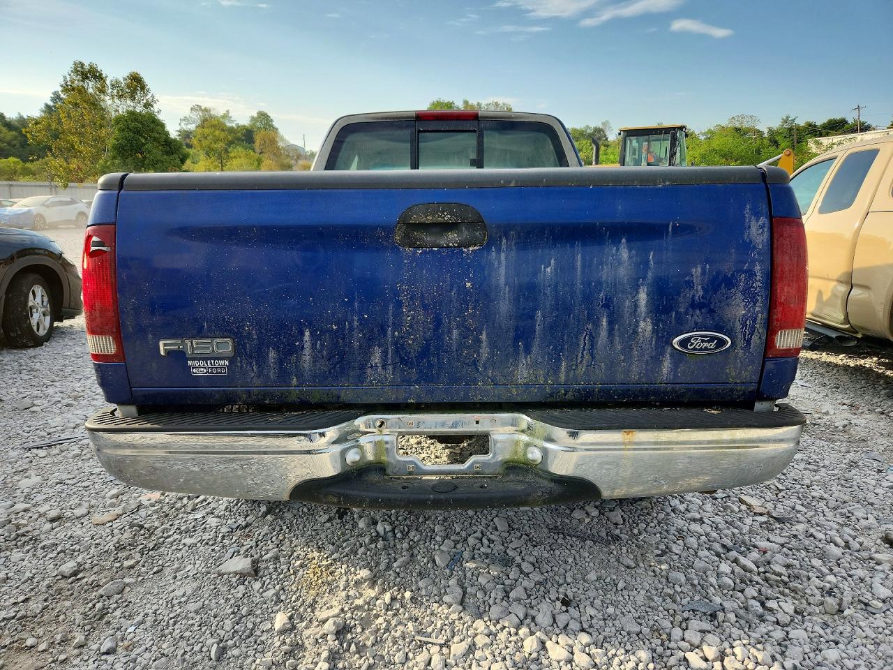 1998 Ford F150 Blue vin: 2FTZX1726WCA48166