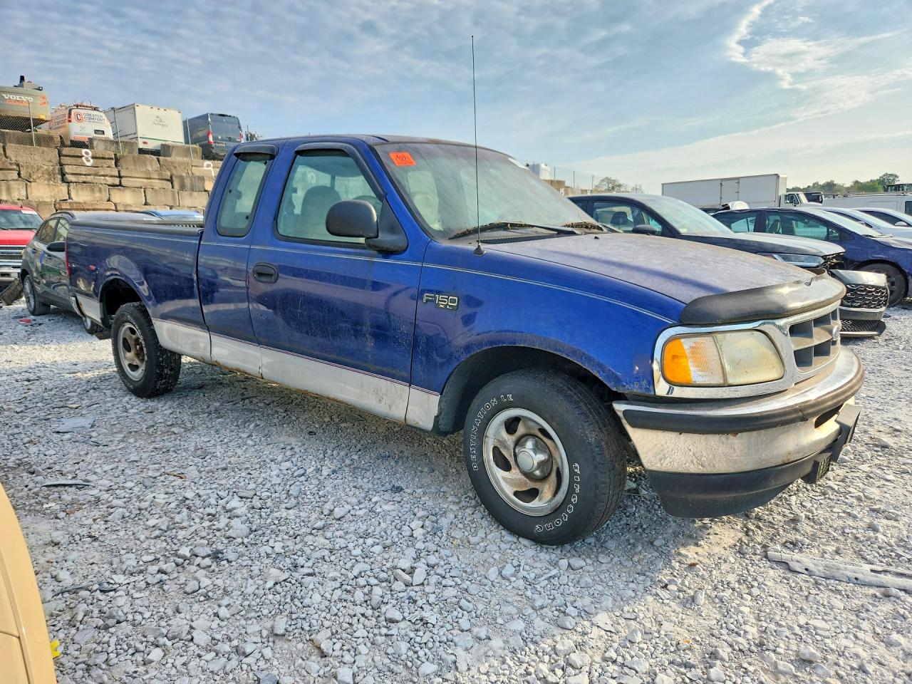 1998 Ford F150 Blue vin: 2FTZX1726WCA48166