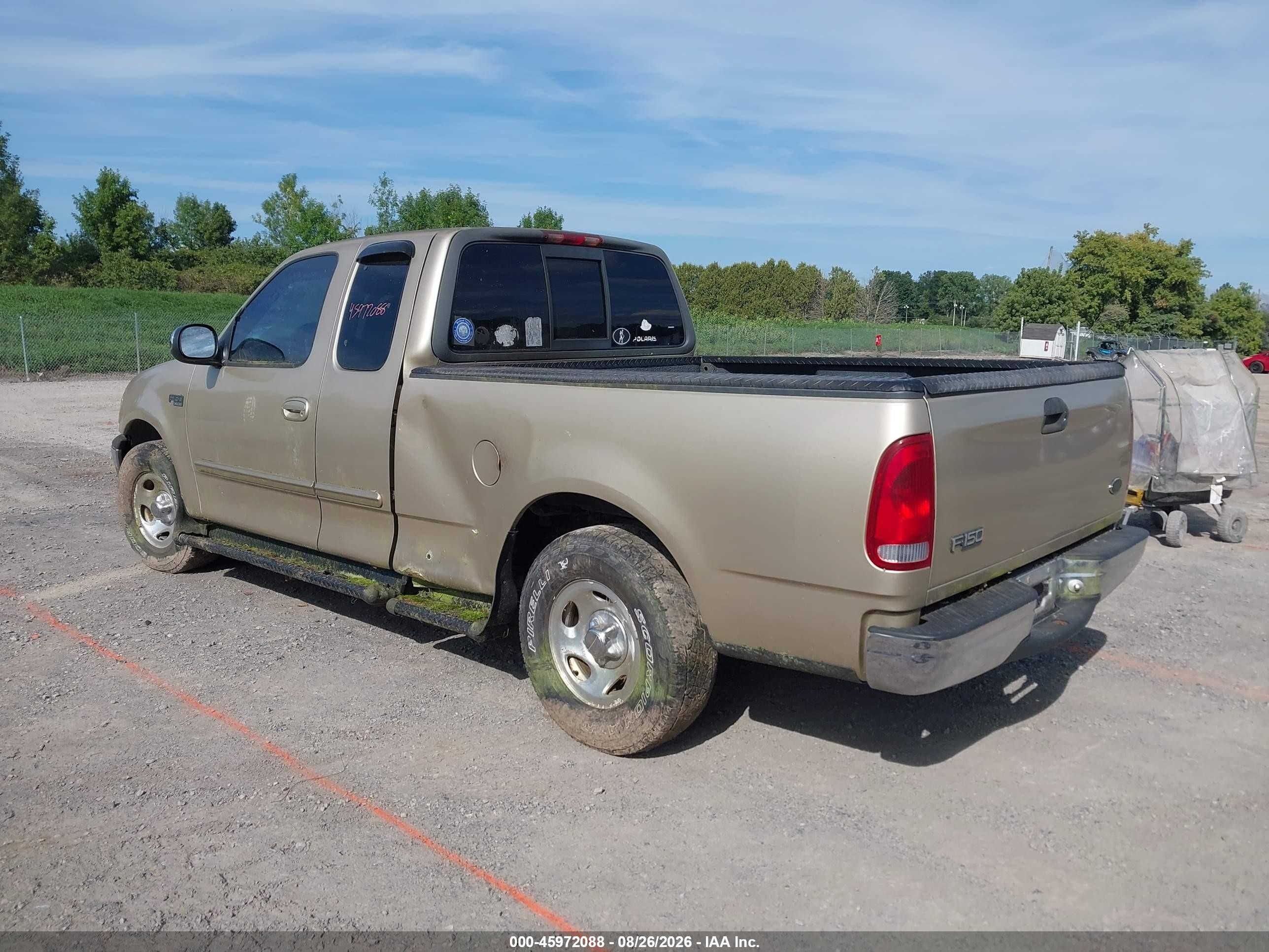 1999 Ford F-150 Work Series/xl/xlt Gold vin: 2FTZX1726XCB14863