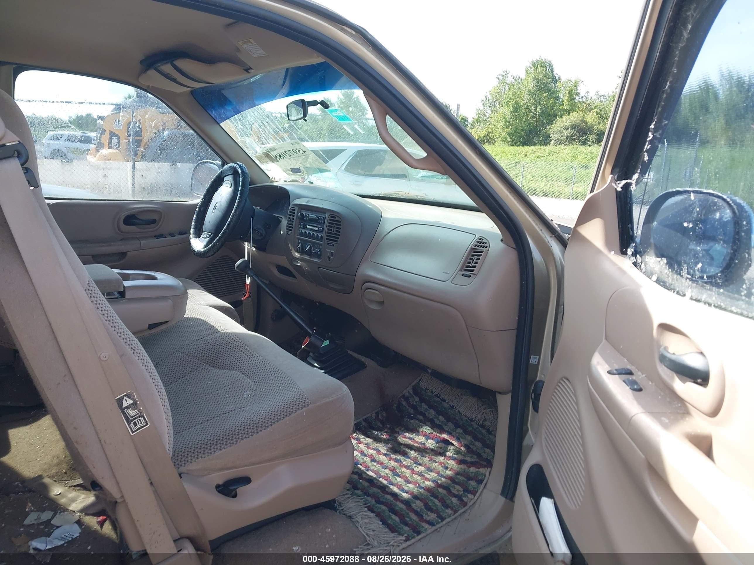 1999 Ford F-150 Work Series/xl/xlt Gold vin: 2FTZX1726XCB14863