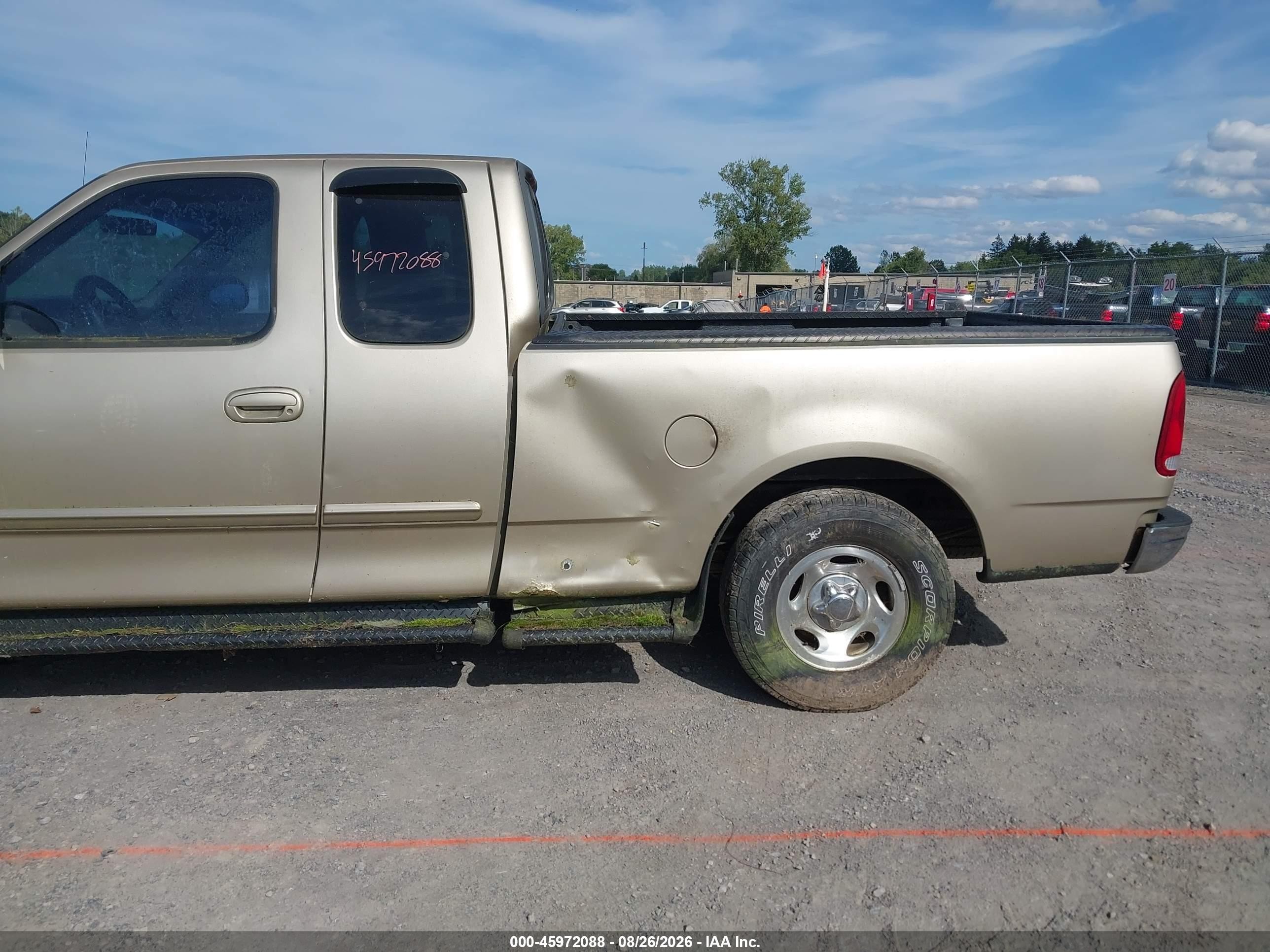 1999 Ford F-150 Work Series/xl/xlt Gold vin: 2FTZX1726XCB14863