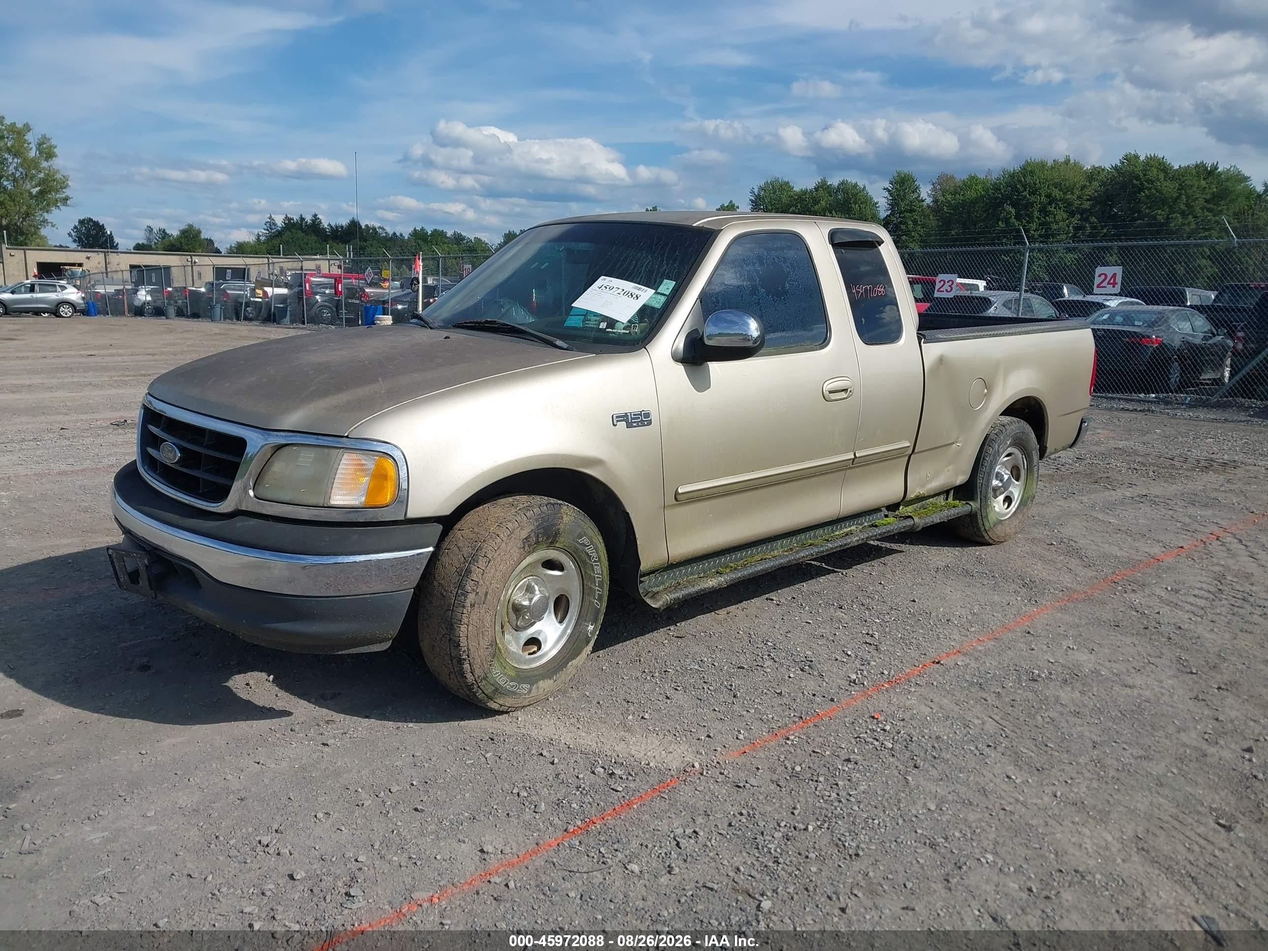 1999 Ford F-150 Work Series/xl/xlt Gold vin: 2FTZX1726XCB14863